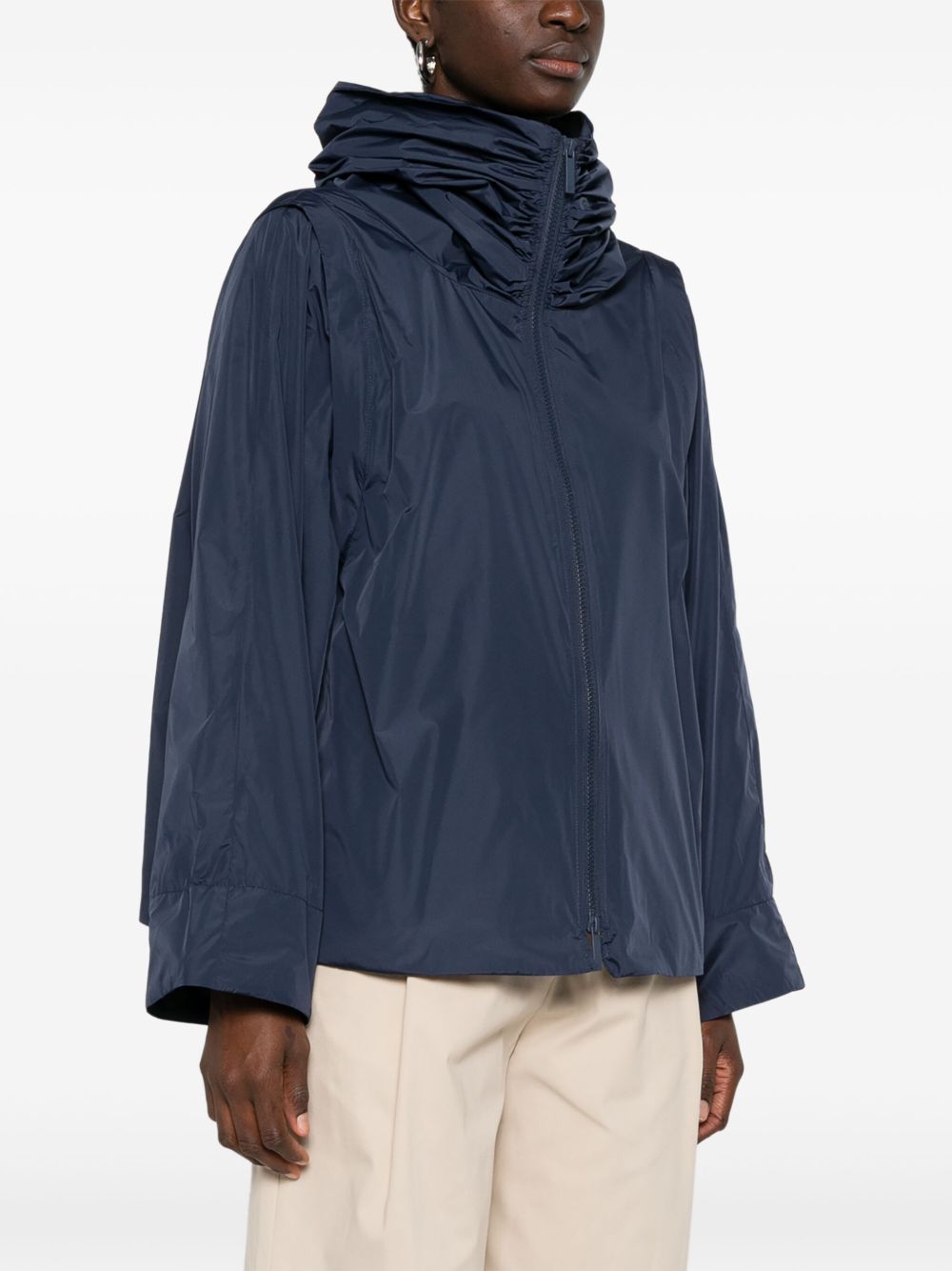Emporio Armani Hooded Blouson Jacket Glam Steals