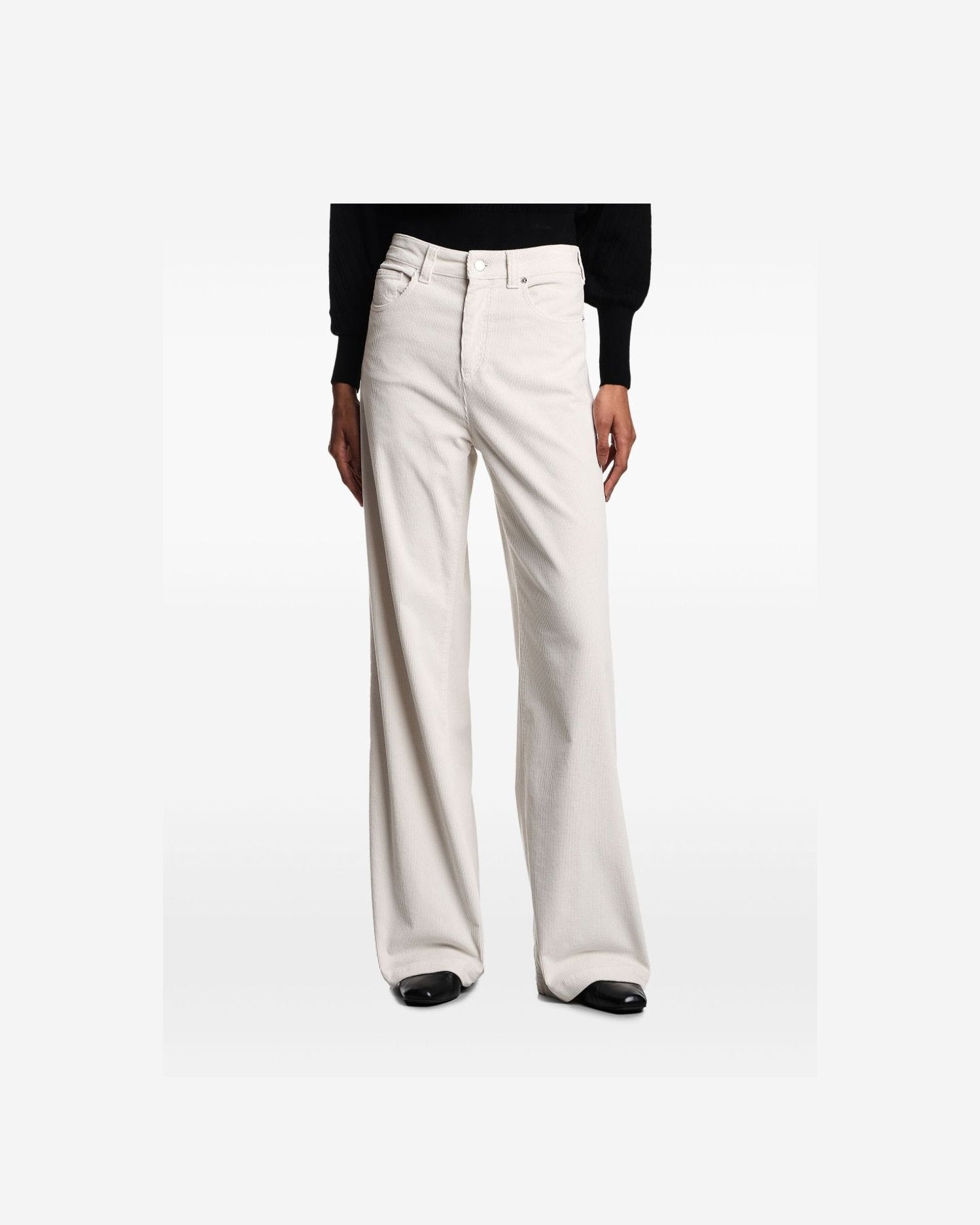 Emporio Armani Ivory Jeans Glam Steals
