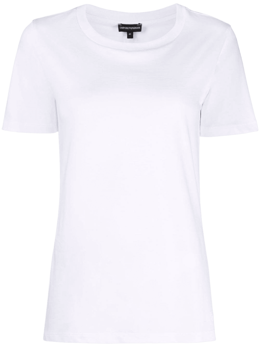 Emporio Armani Jersey Crewneck T-shirt Glam Steals