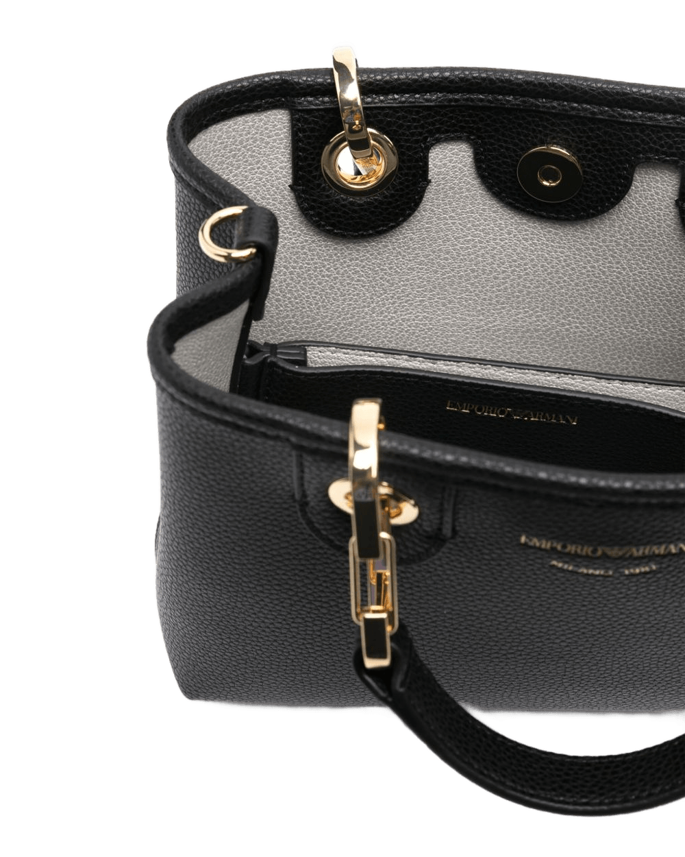 Emporio Armani Logo Debossed Crossbody Bag Glam Steals