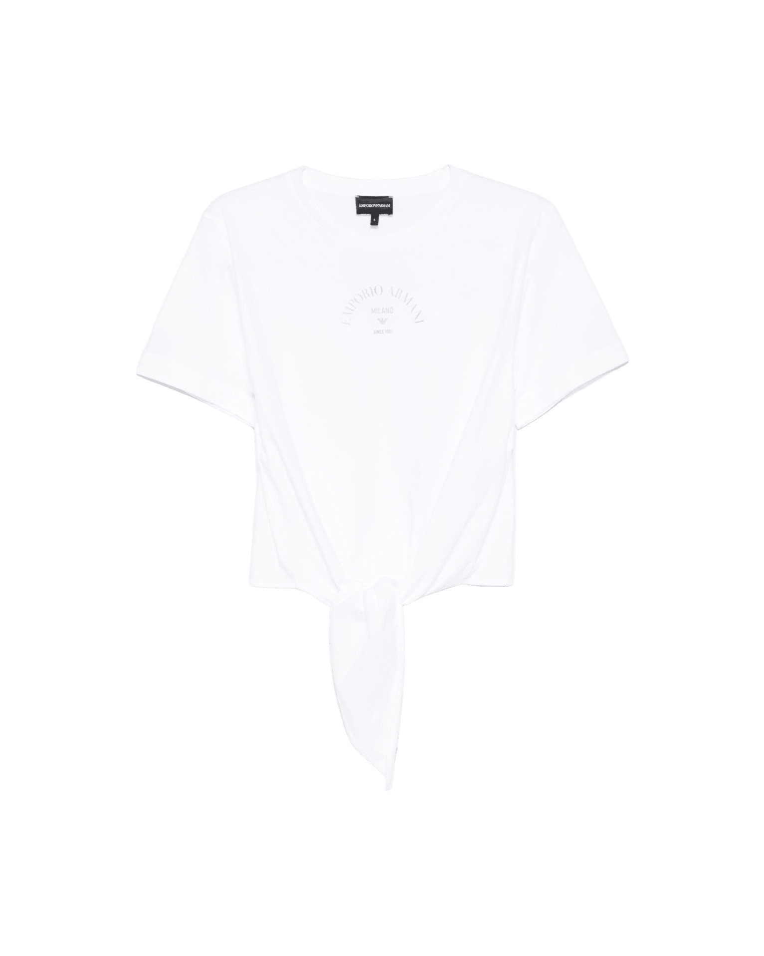 Emporio Armani Logo Print T-shirt Glam Steals