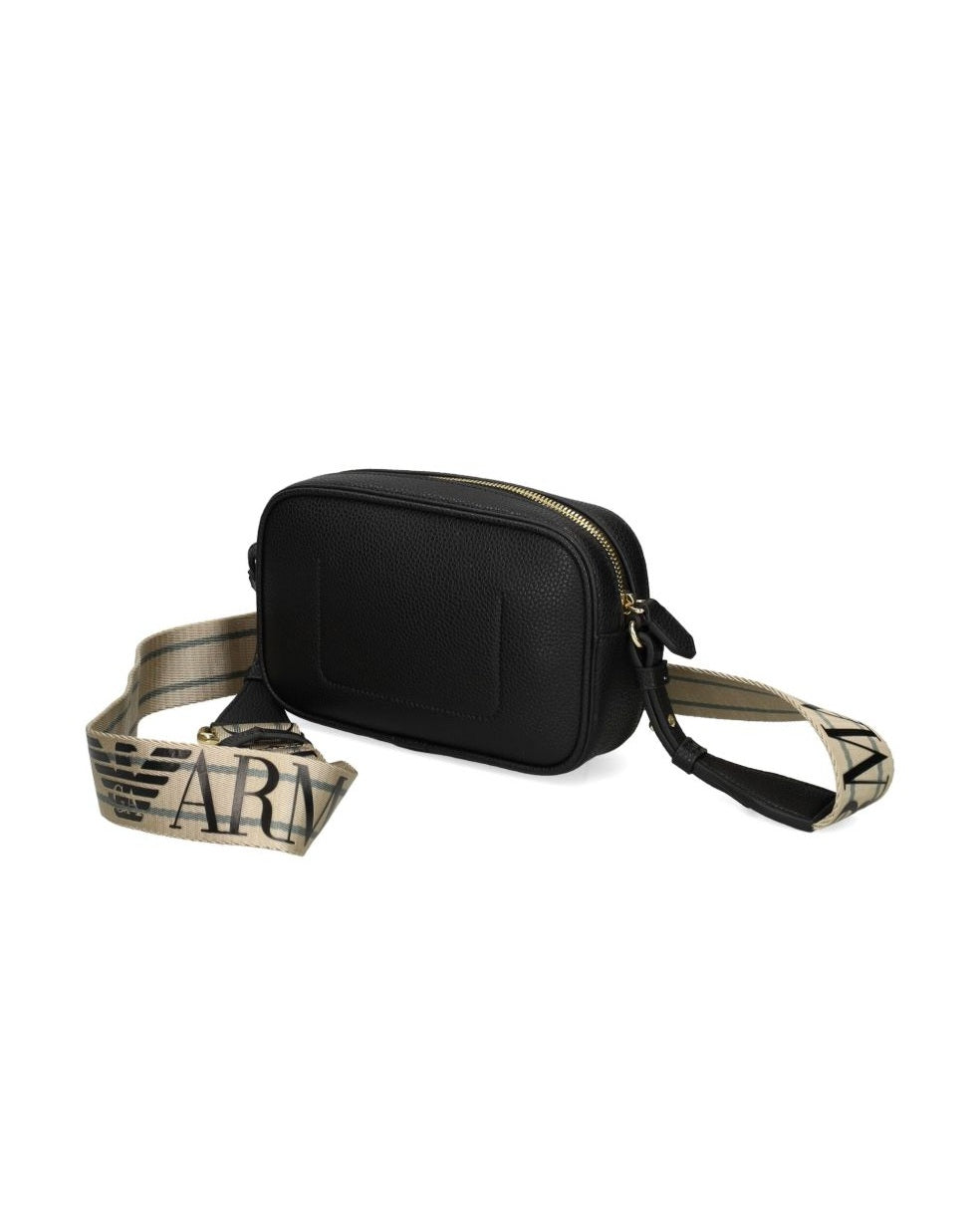 Emporio Armani Logo Printed Shoulder Bag Glam Steals