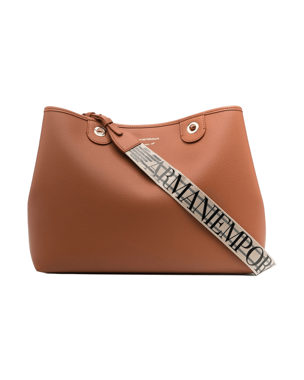 Emporio Armani Logo Strap Tote Bag Glam Steals