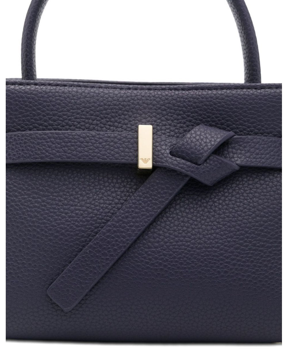 Emporio Armani Mini Knotted Detail Tote Bag Glam Steals