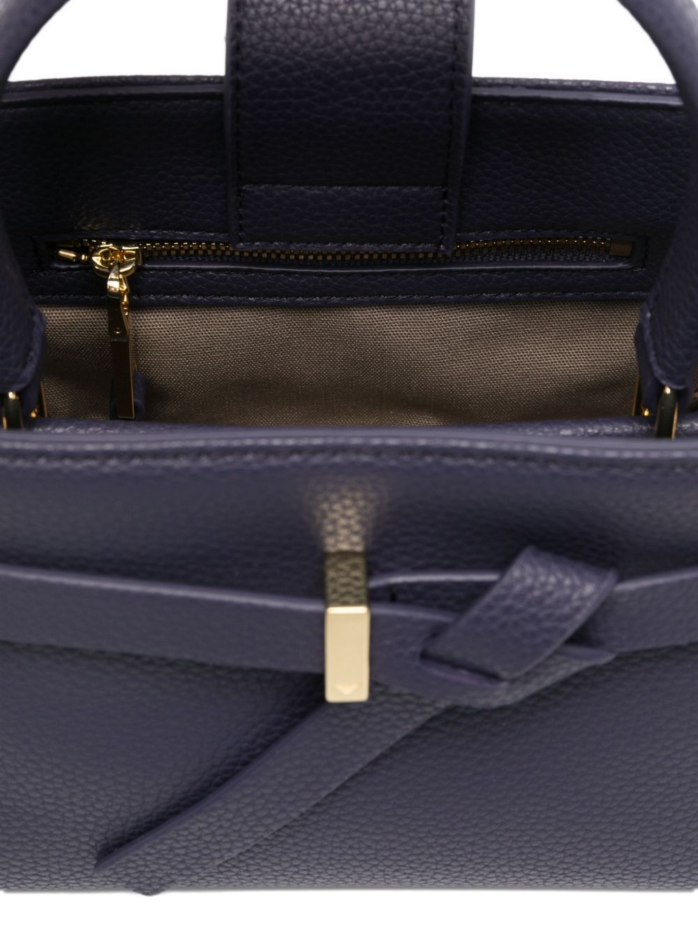 Emporio Armani Mini Knotted Detail Tote Bag Glam Steals