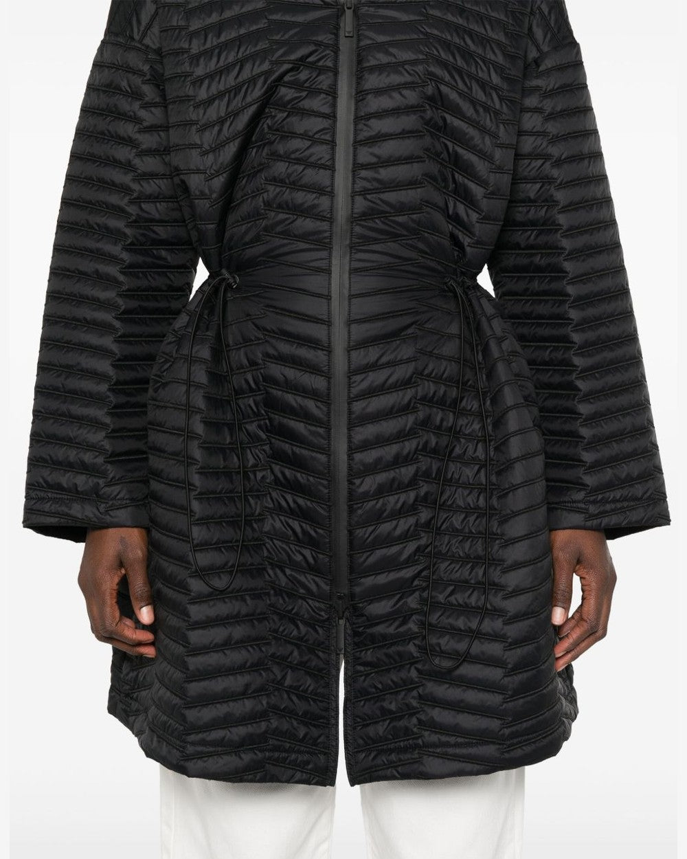 Emporio Armani Nylon Asv Water Repellent Lightweight Reversible Jacket Glam Steals