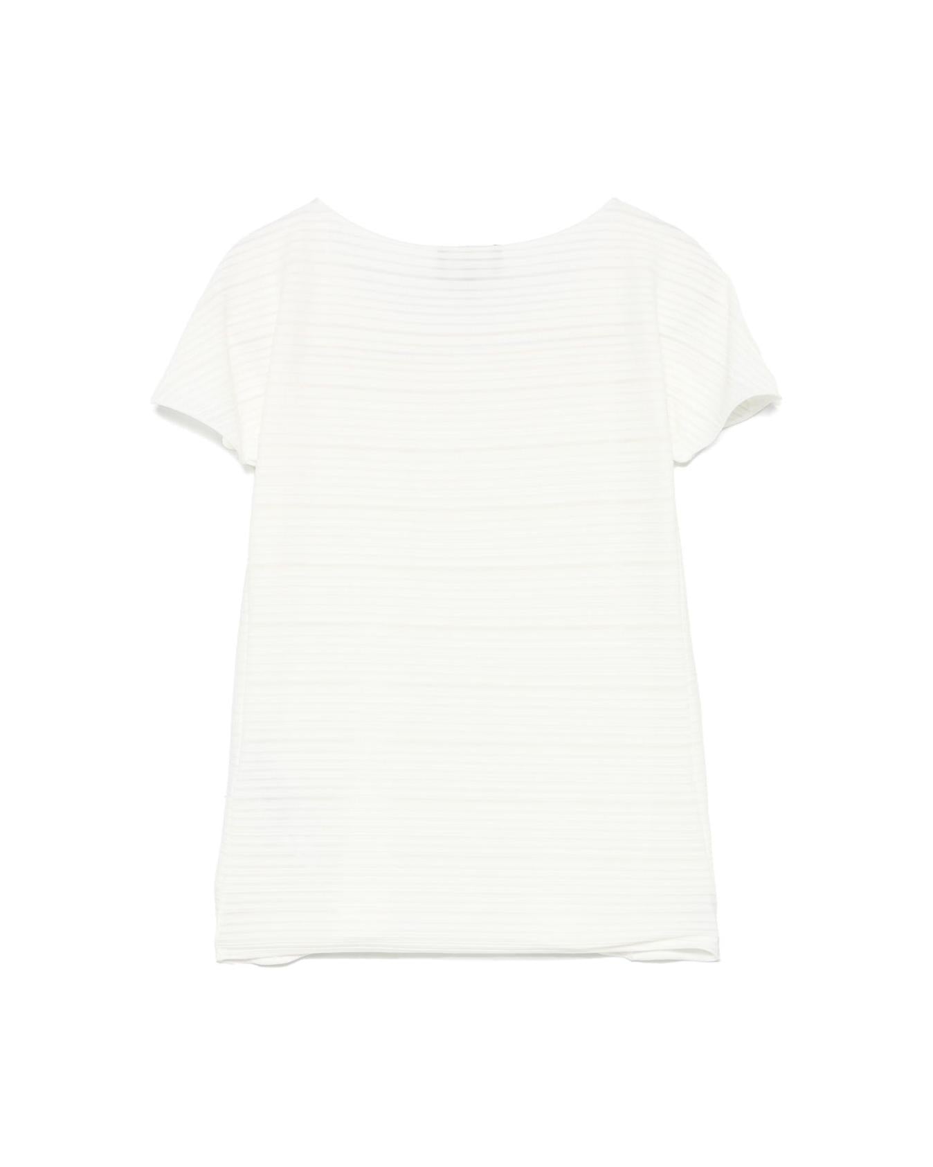 Emporio Armani Ribbed T-shirt Glam Steals