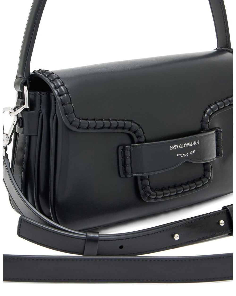 Emporio Armani Shoulder Bag Buckle Glam Steals