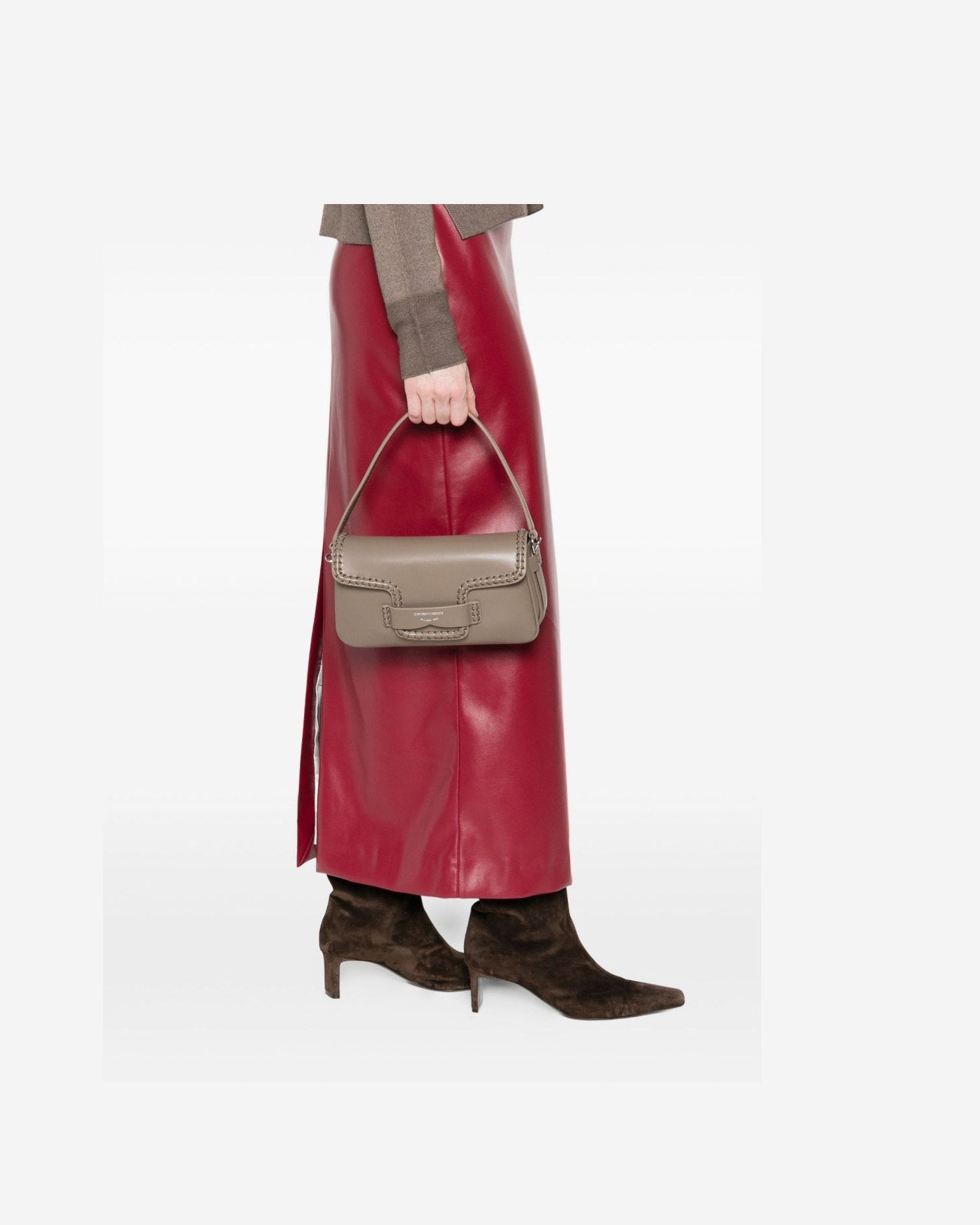 Emporio Armani Shoulder Bag Buckle Glam Steals