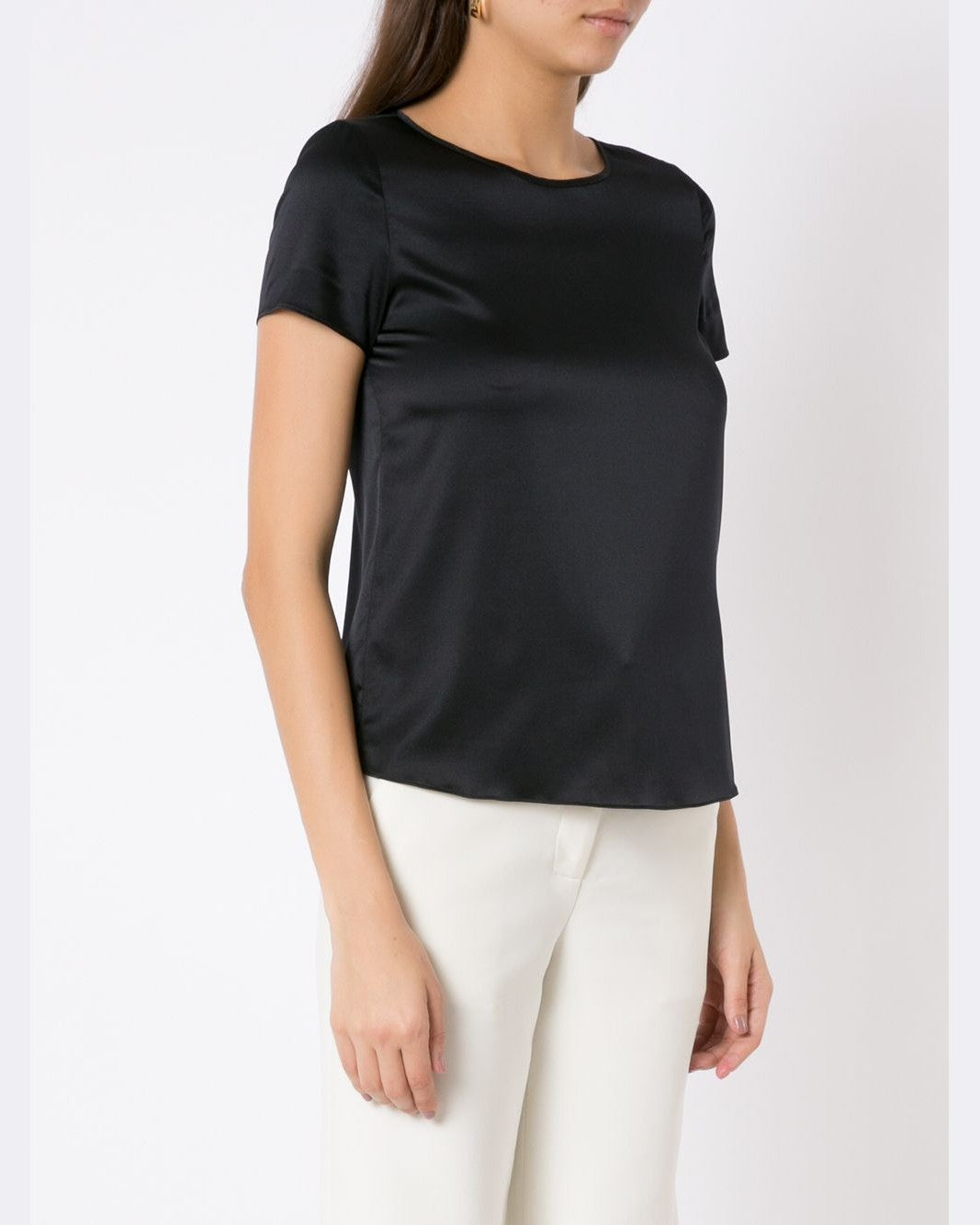 Emporio Armani Silk Blouse Glam Steals