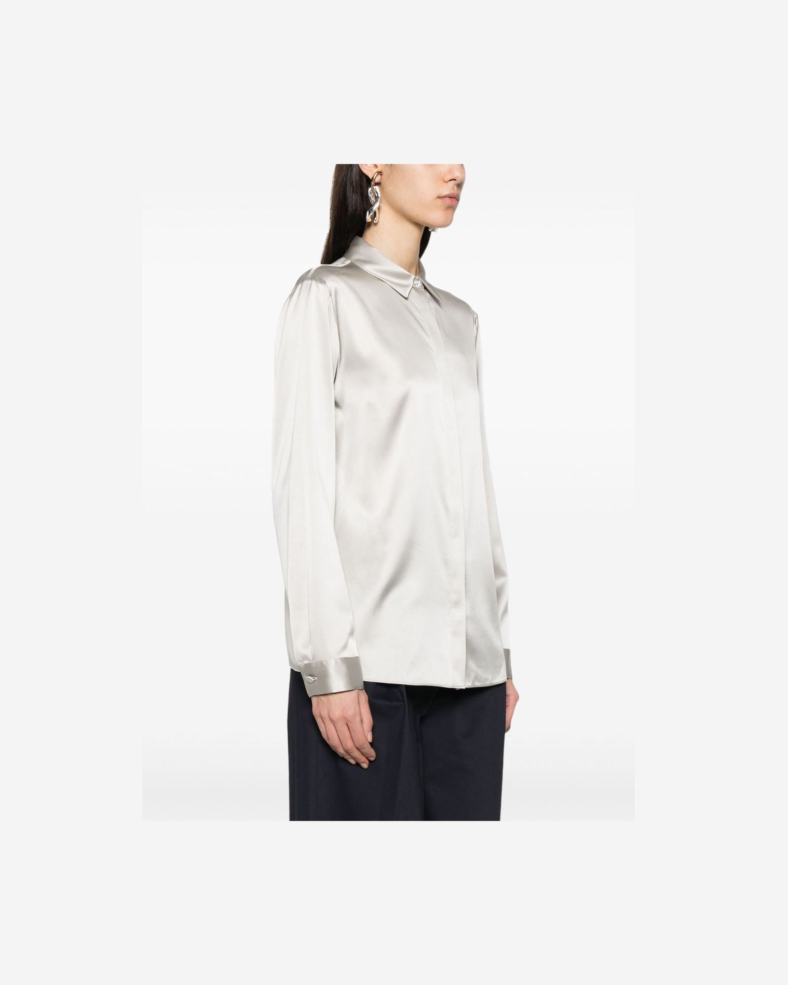 Emporio Armani Silk Shirt Glam Steals
