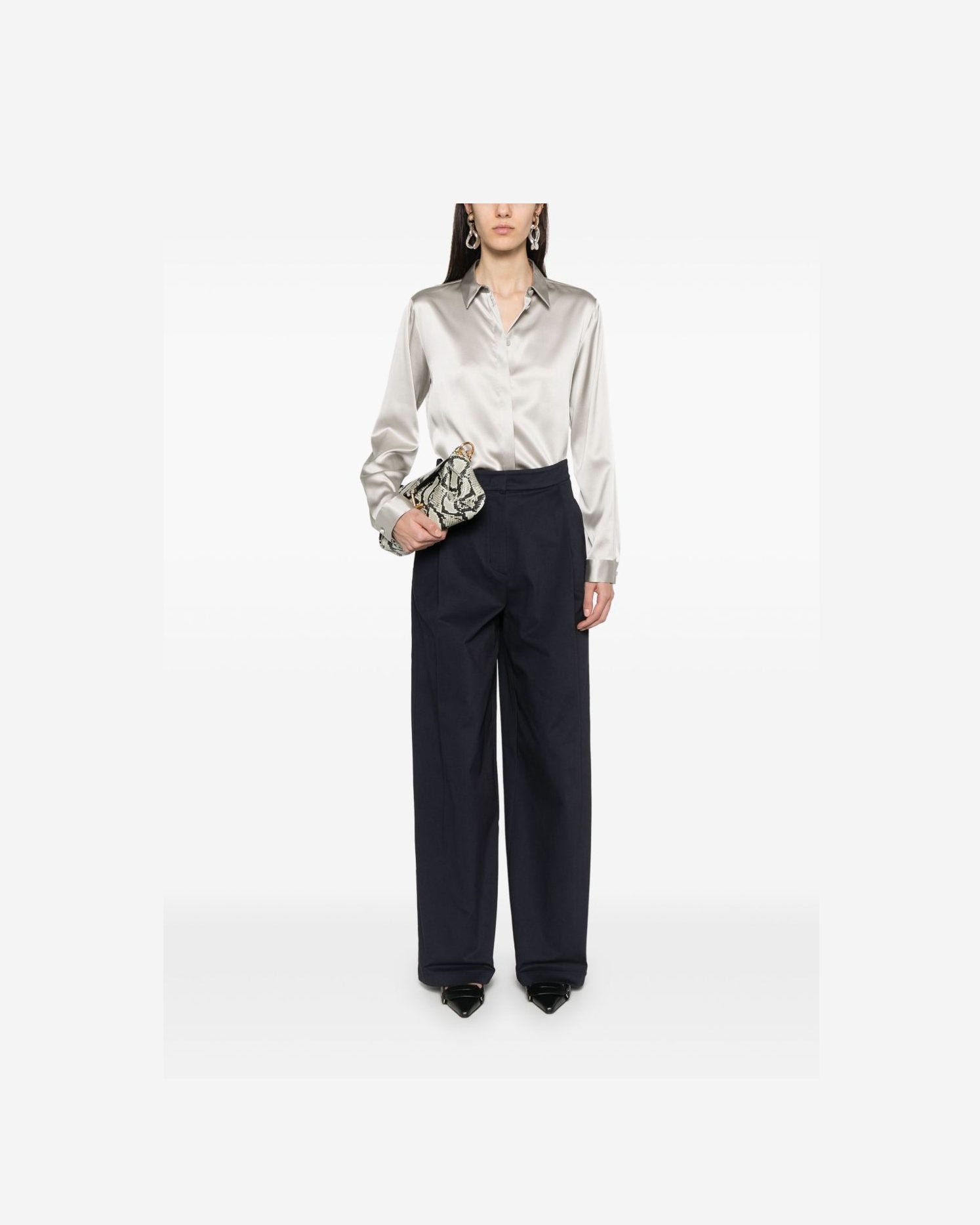 Emporio Armani Silk Shirt Glam Steals