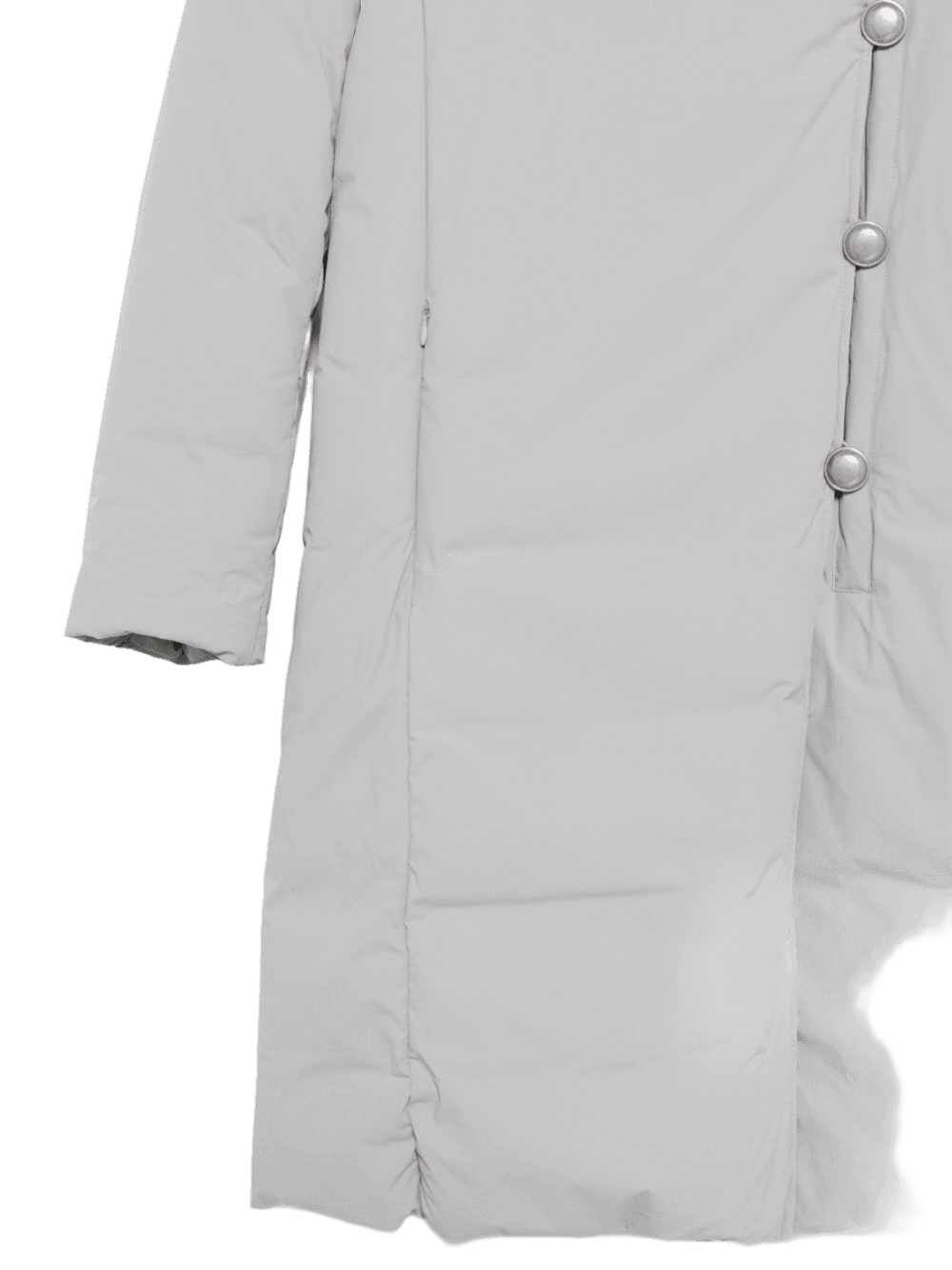 Emporio Armani Silver Coat Glam Steals