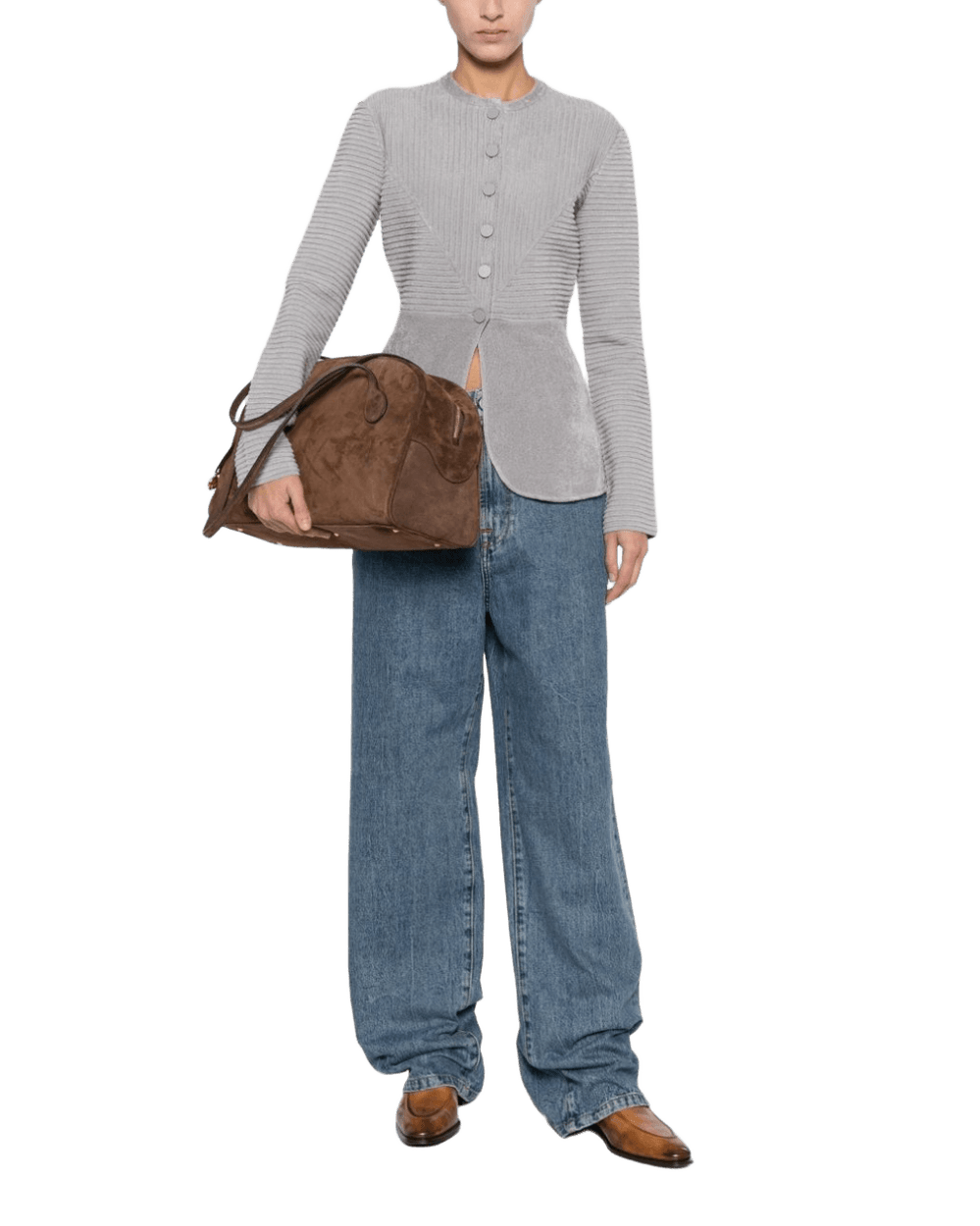 Emporio Armani Silver Jacket Glam Steals