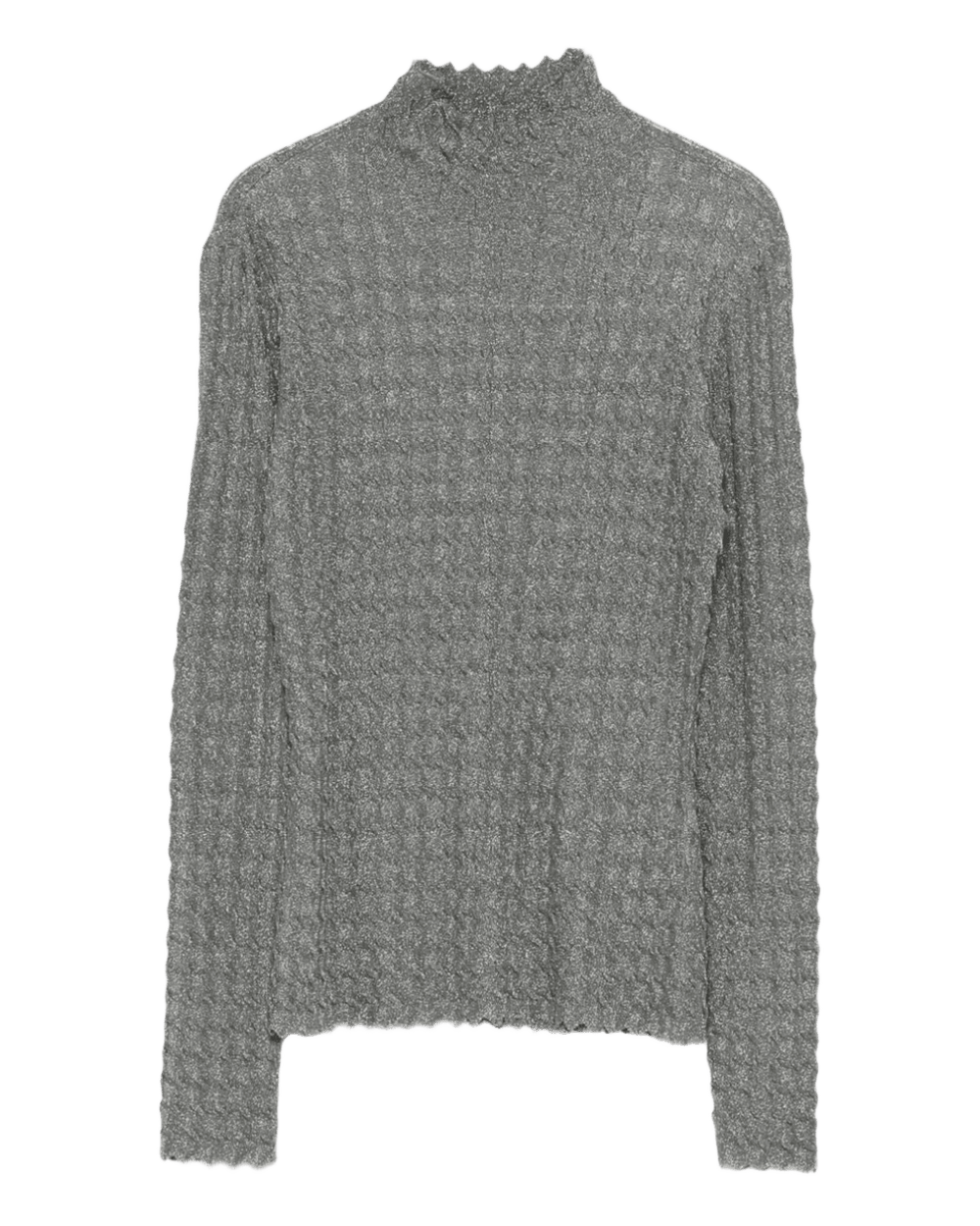 Emporio Armani Silver Sweater Glam Steals