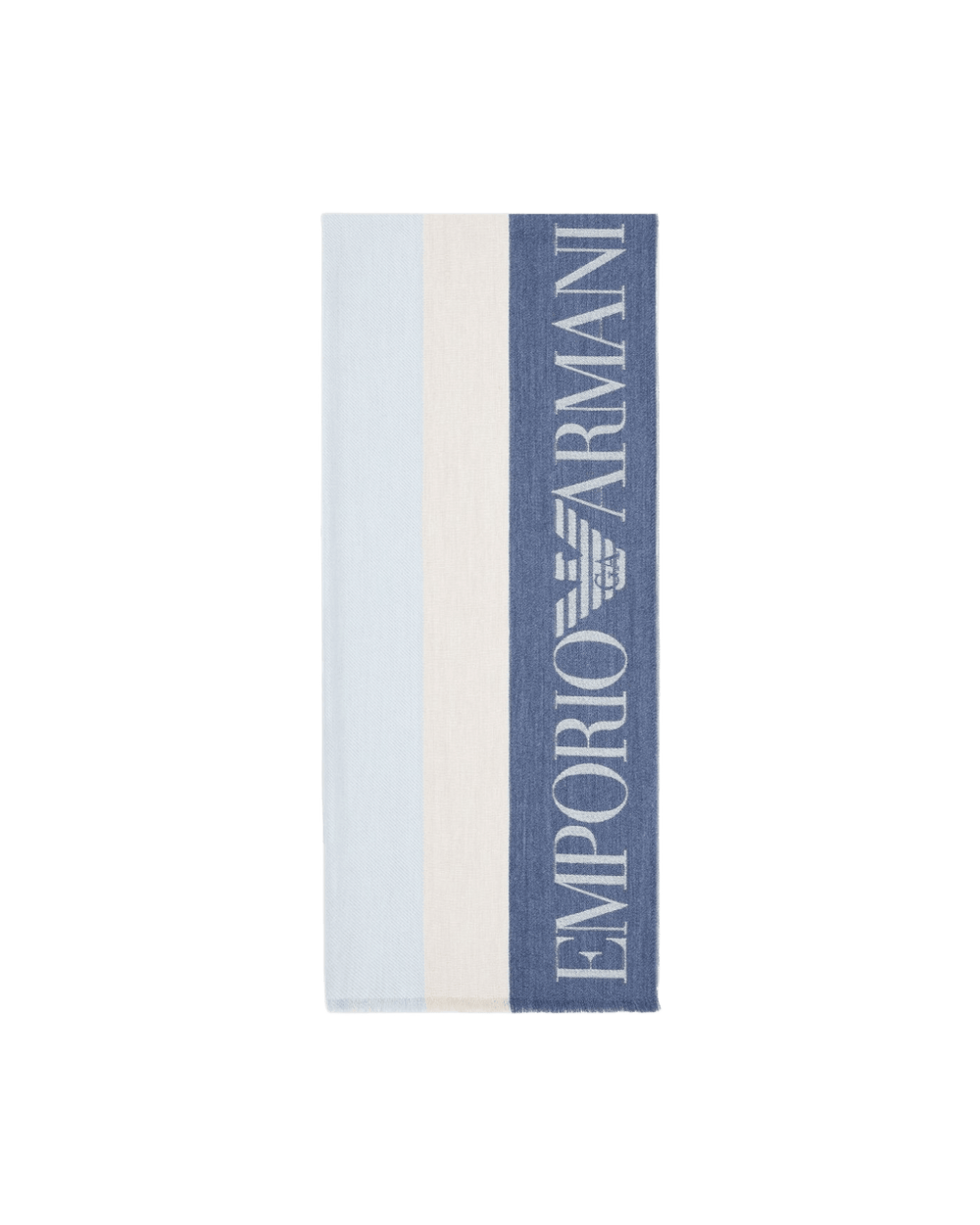 Emporio Armani Stole with Multicoloured Vertical Bands Glam Steals