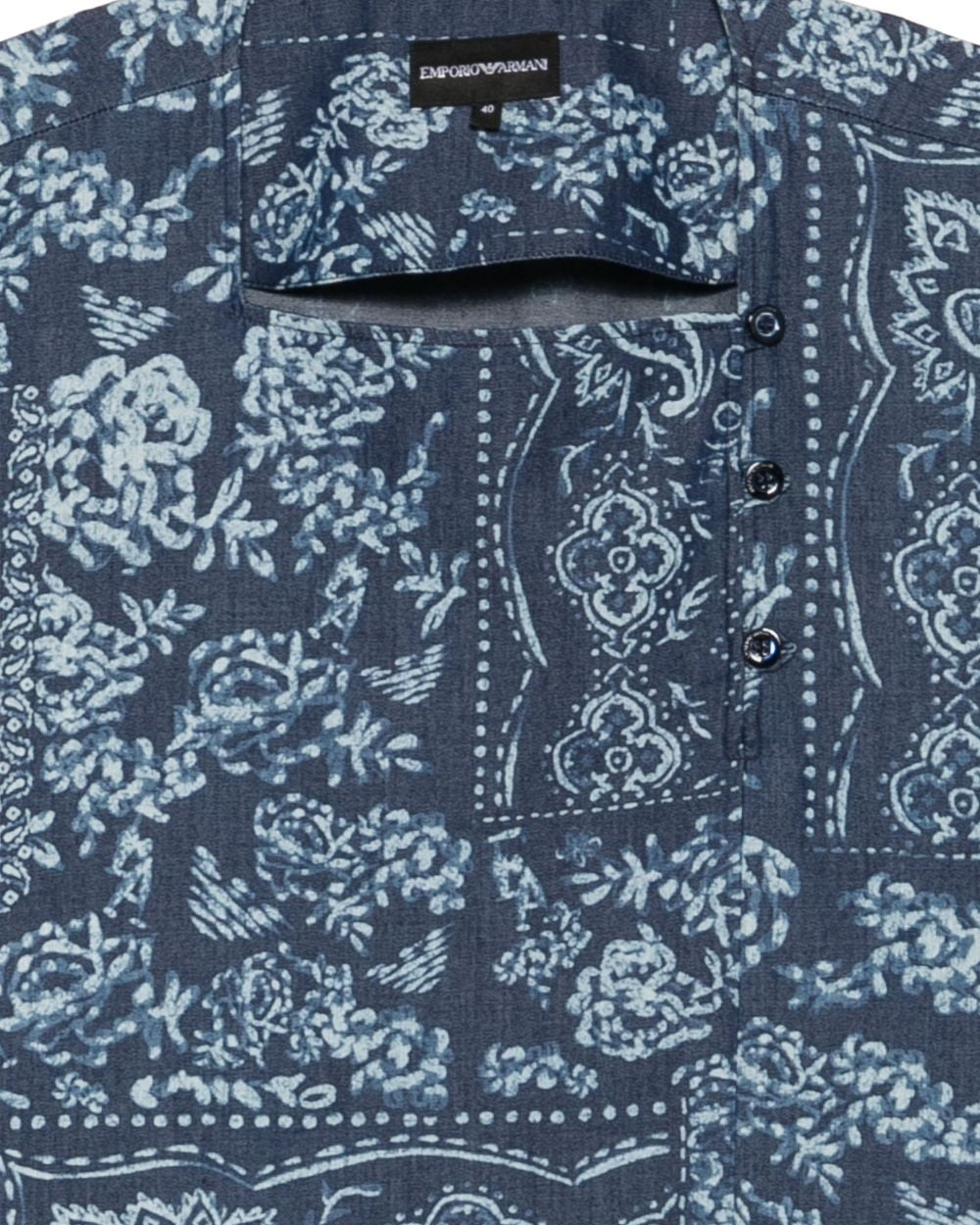 Emporio Armani Printed Top Glam Steals