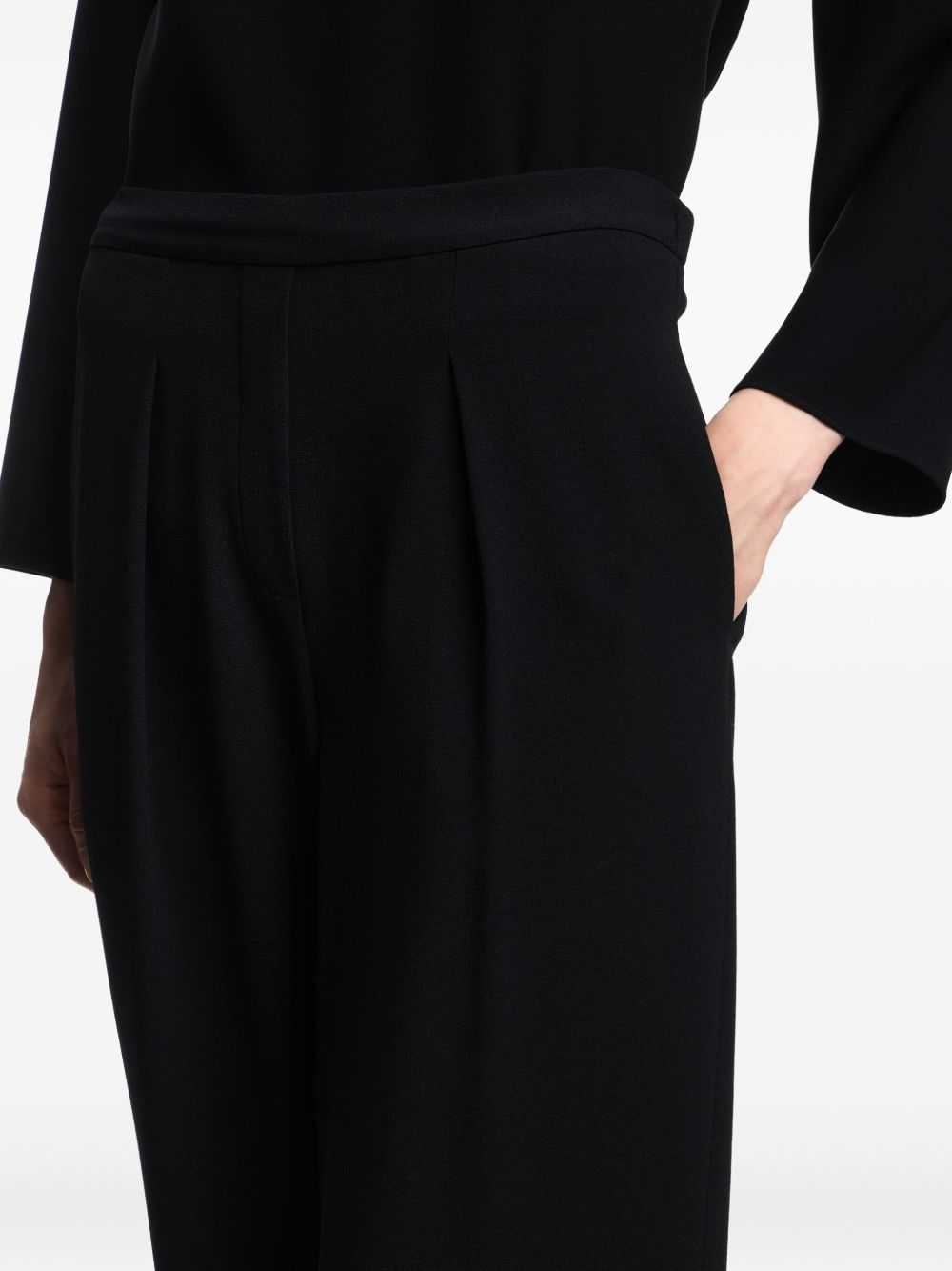 Emporio Armani Trousers Black Glam Steals