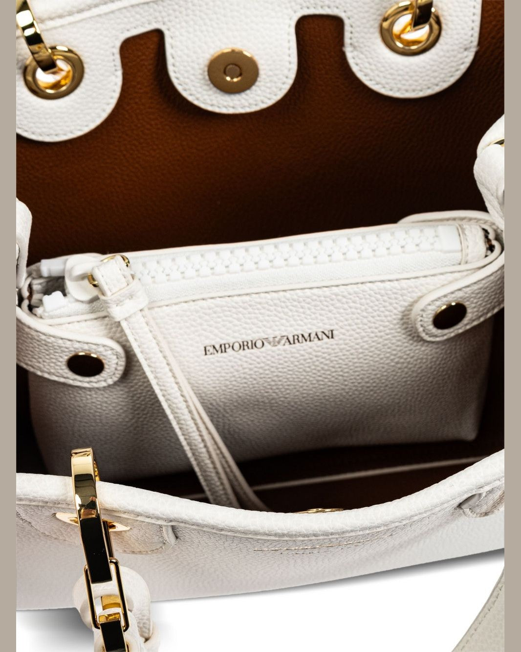 Emporio Armani White Bag Glam Steals