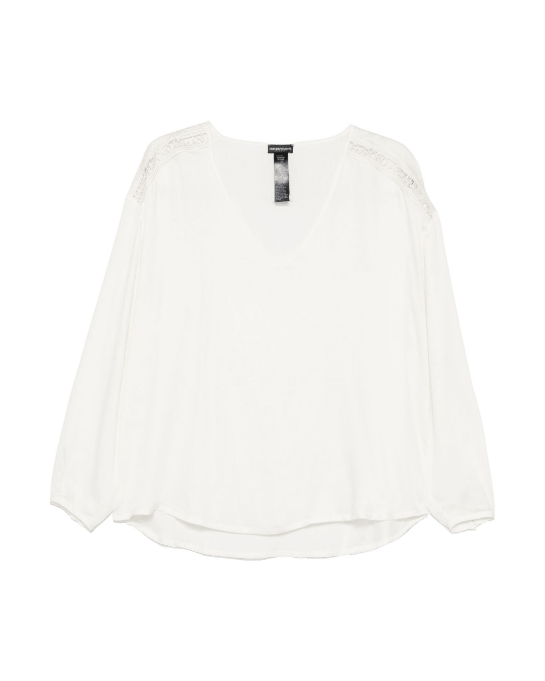 Emporio Armani White Blouse Glam Steals
