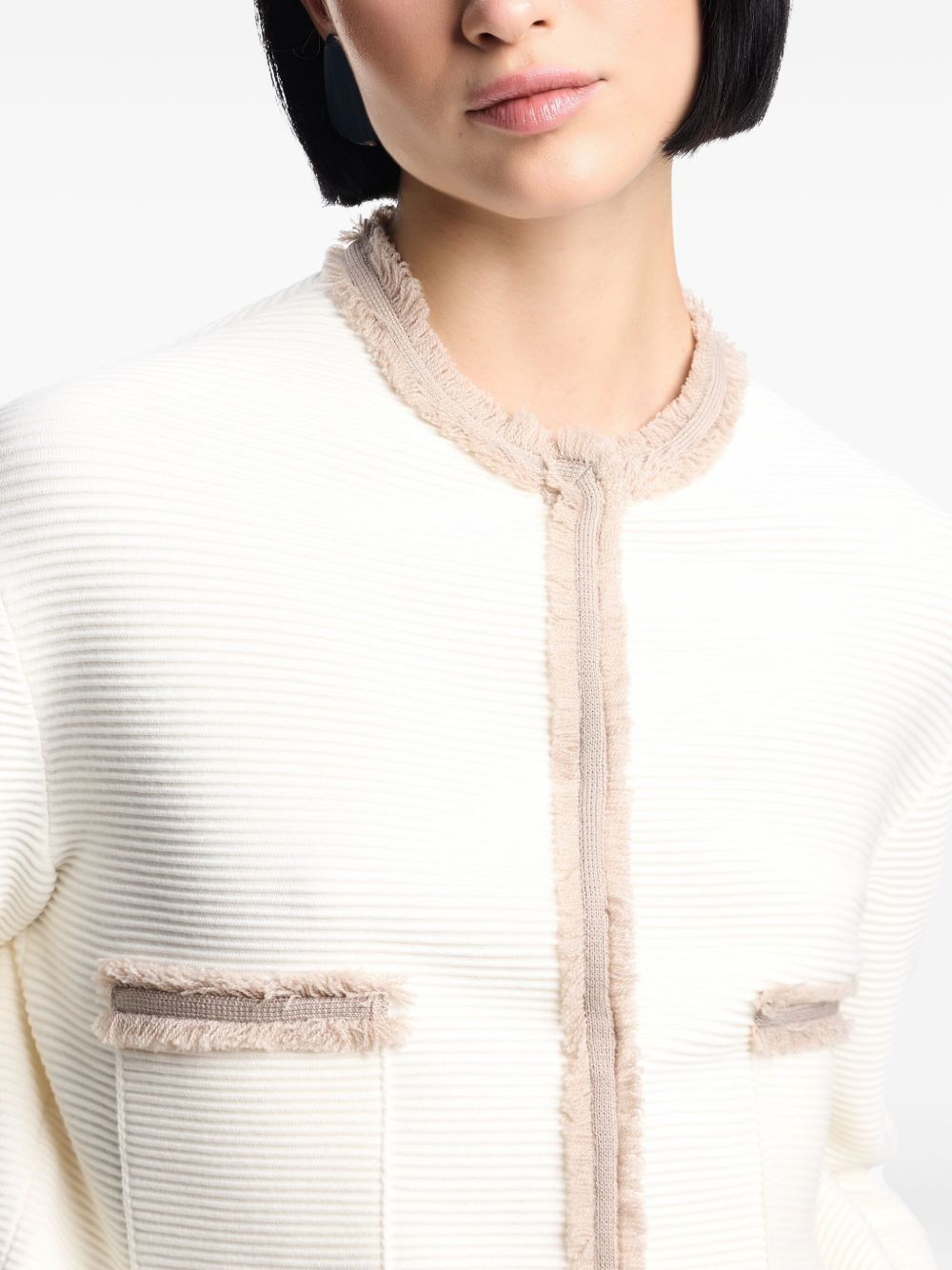 Emporio Armani White Jacket Glam Steals