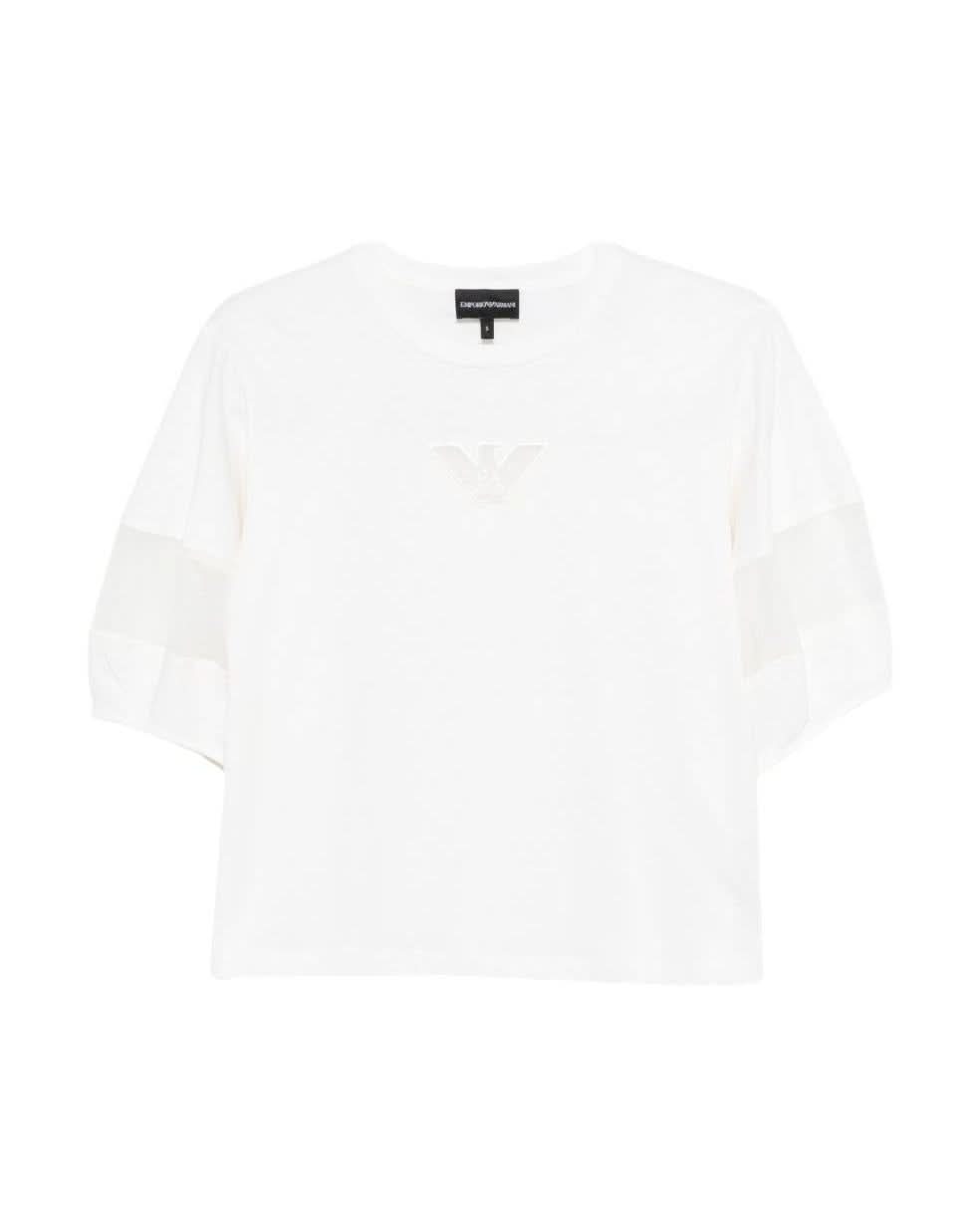 Emporio Armani White Sweater Topwear