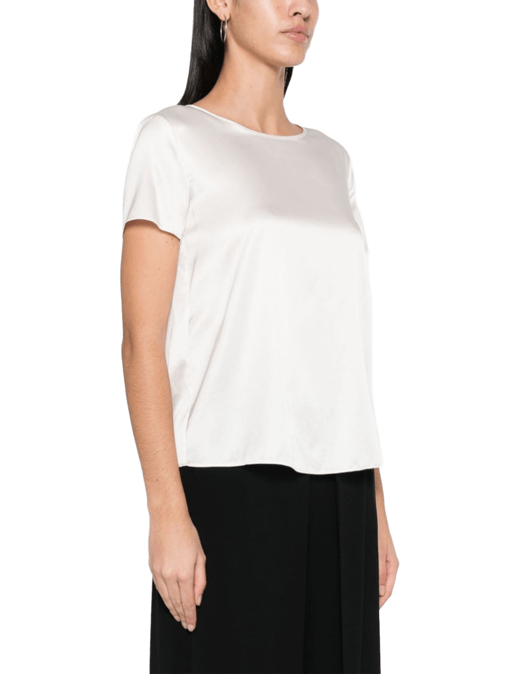 Emporio Armani White Top Glam Steals
