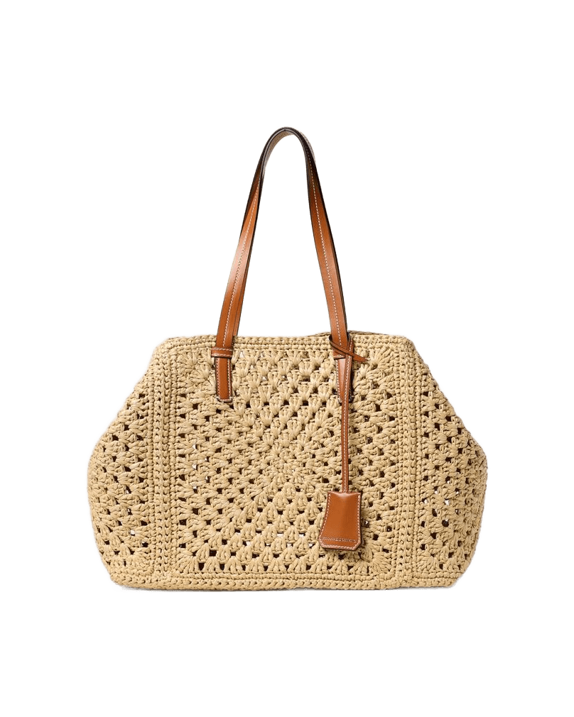 Ermanno Scervino Beige Leather Handbag Glam Steals