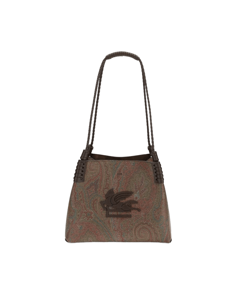 Etro Brown Pvc Shoulder Bag Glam Steals