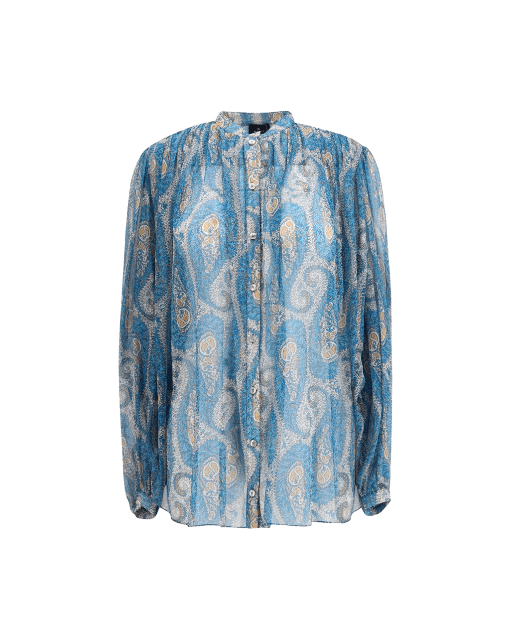 Etro Multicolor Silk Pattern Shirt Glam Steals