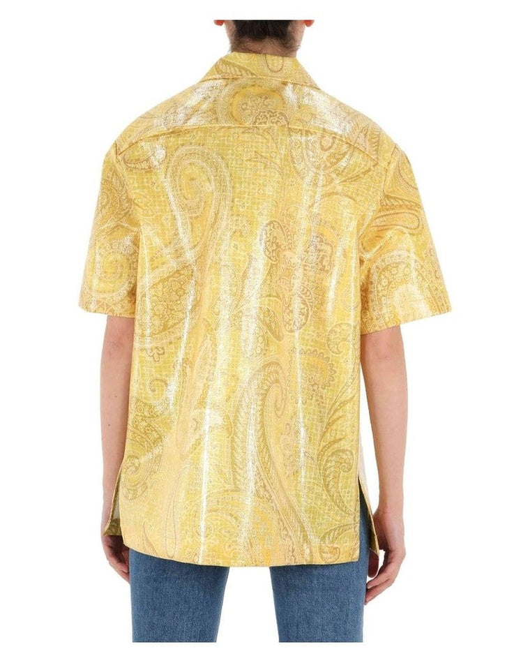 Etro Nylon Pattern Shirt Glam Steals