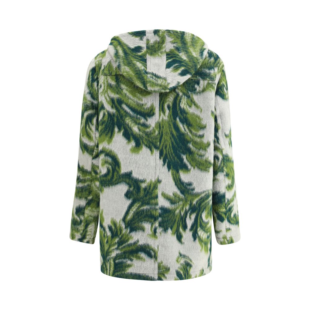 Etro Wool Carded Duffle Coat Glam Steals