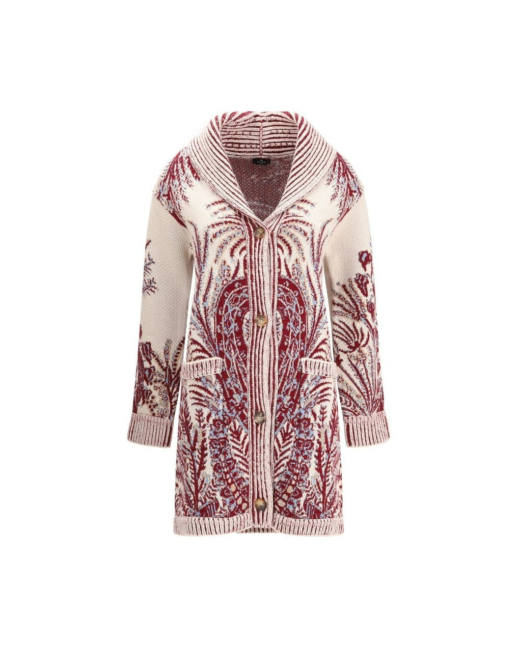 Etro Wool and Cotton Maxi Cardigan Glam Steals