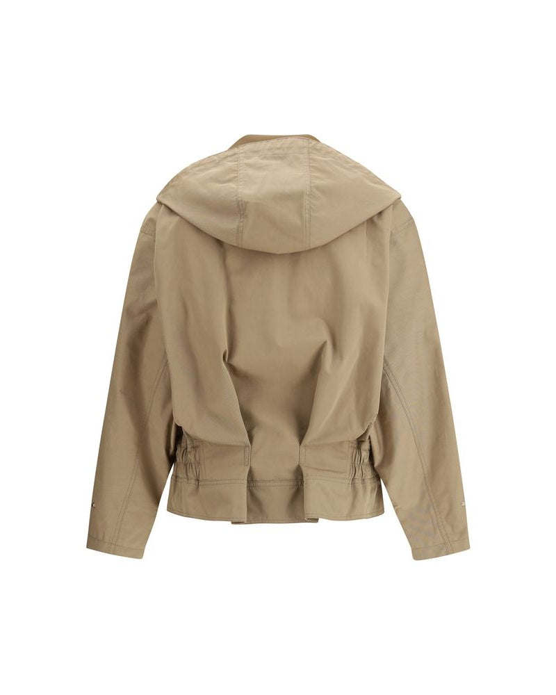 Fendi Beige Cotton Full Length Jacket Glam Steals