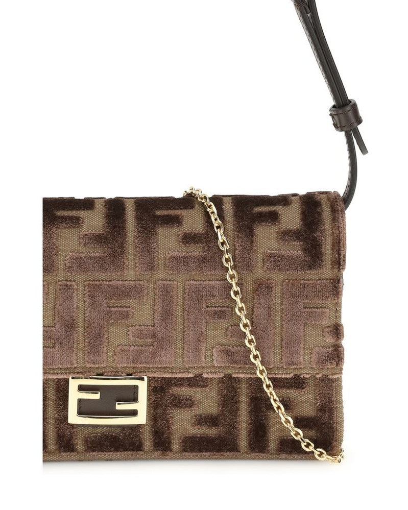 Fendi Brown Leather Wallet Glam Steals