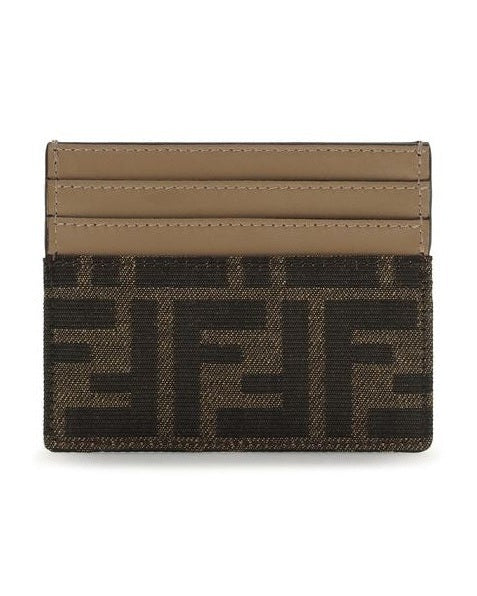 Fendi Brown Polyester Wallet Glam Steals