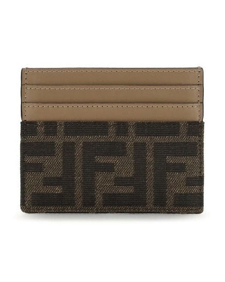 Fendi Brown Polyester Wallet Glam Steals