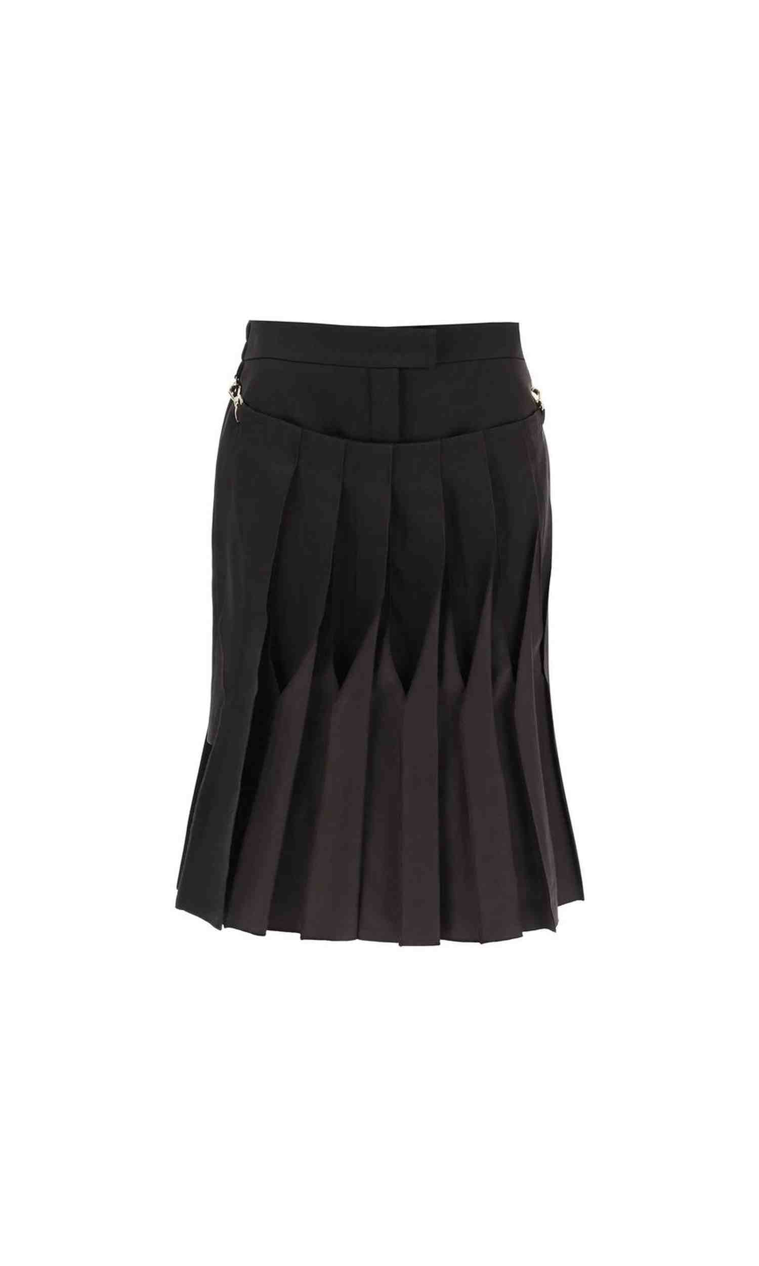Fendi Cotton And Silk Washed Skirt Glam Steals