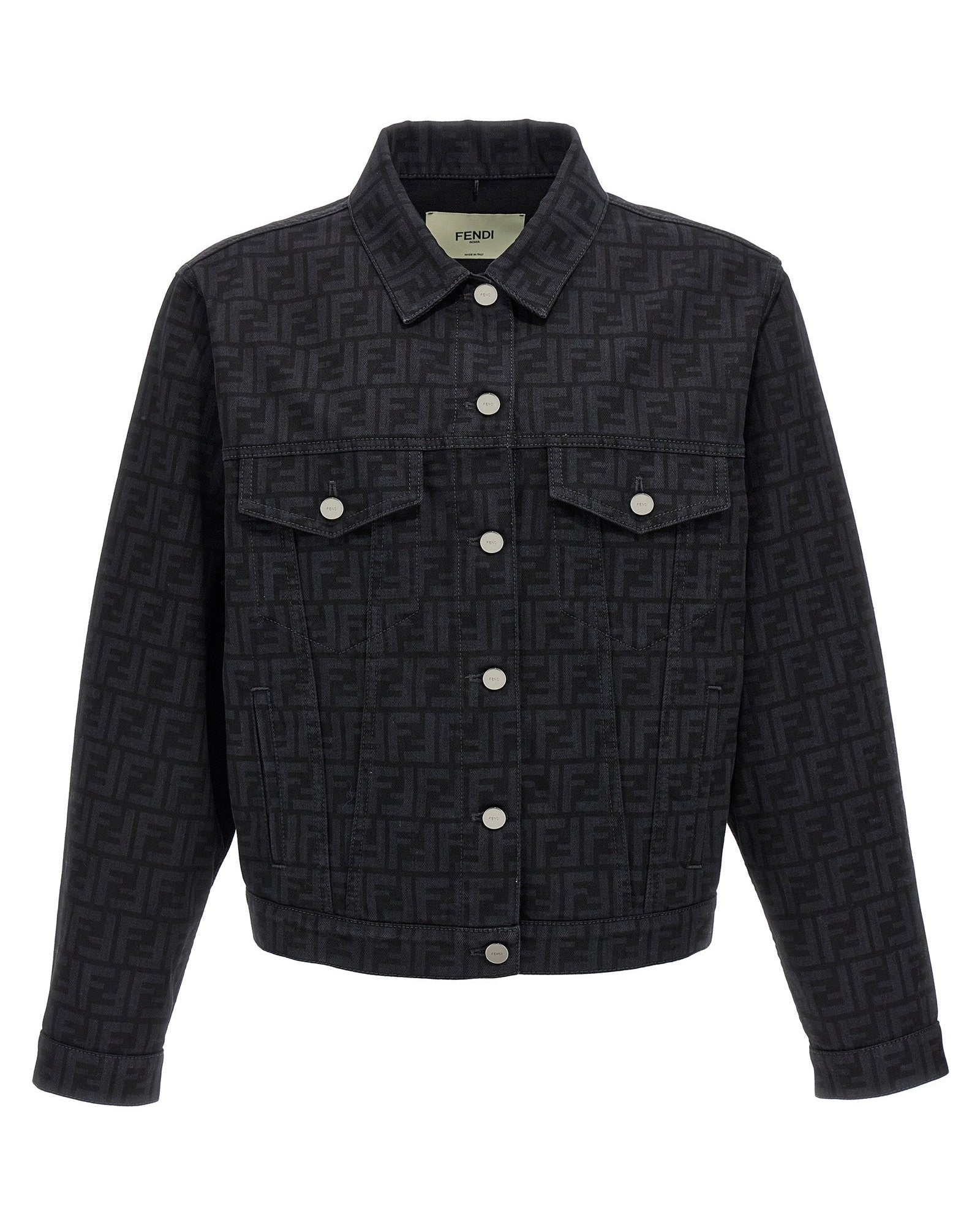 Fendi Denim Ff Jacket Glam Steals