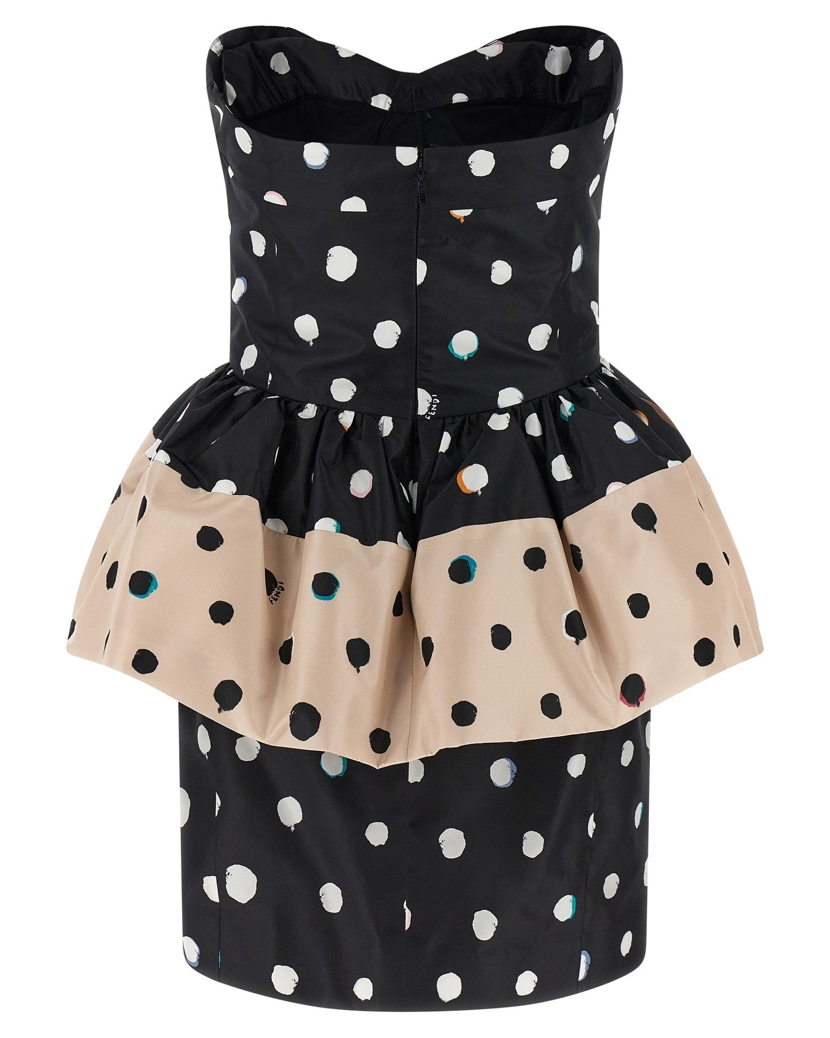 Fendi Falena Dots Dress Glam Steals