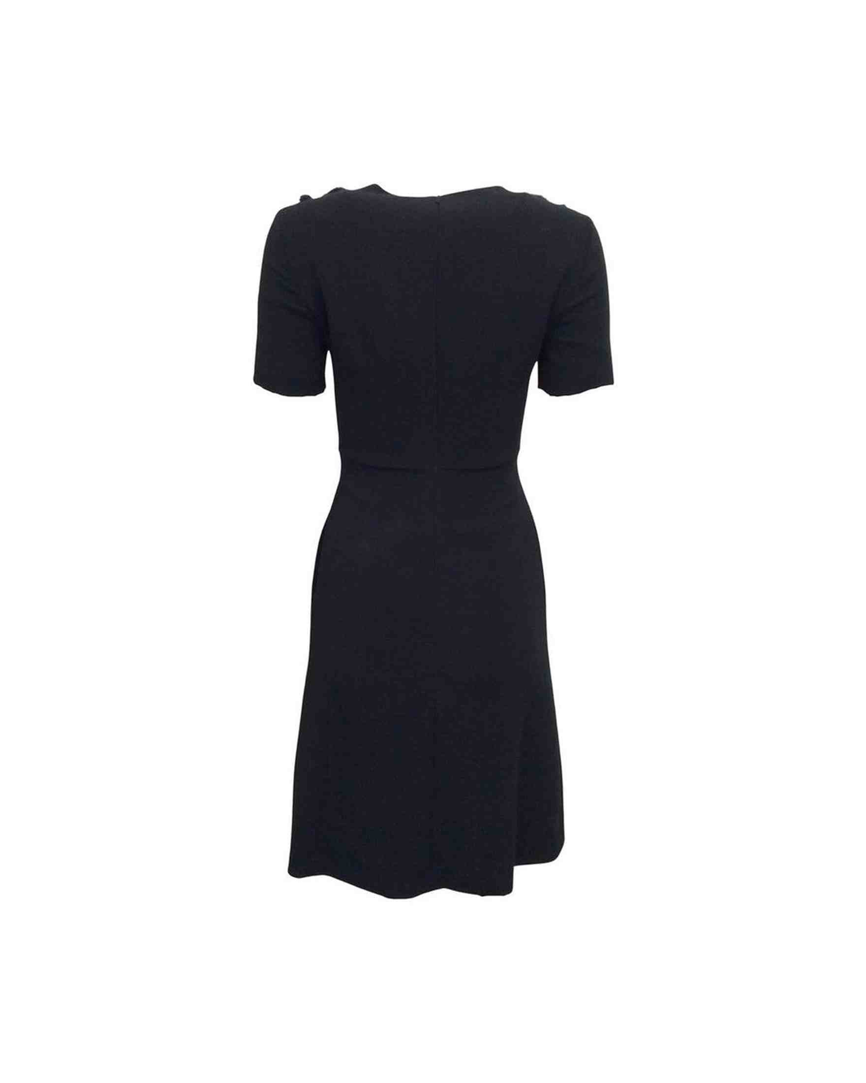 Fendi Knitted Mink Collar Dress Glam Steals