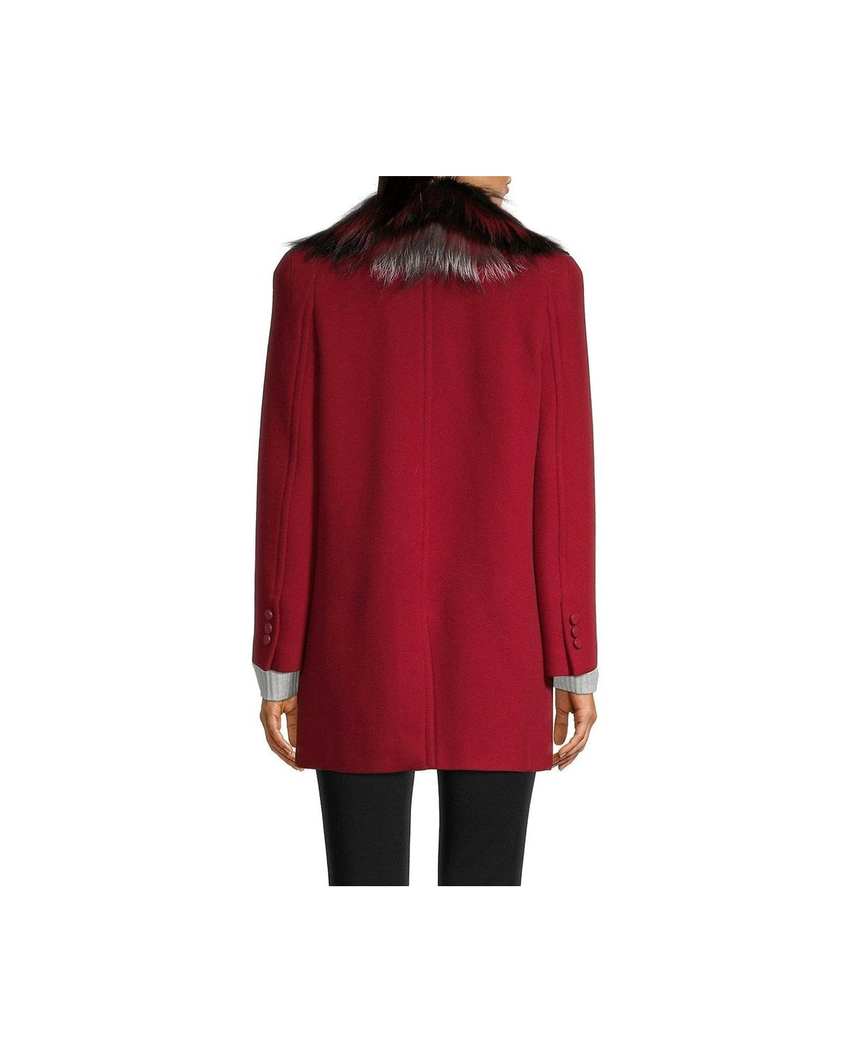 Fendi Multicolor Virgin Wool Coat Glam Steals