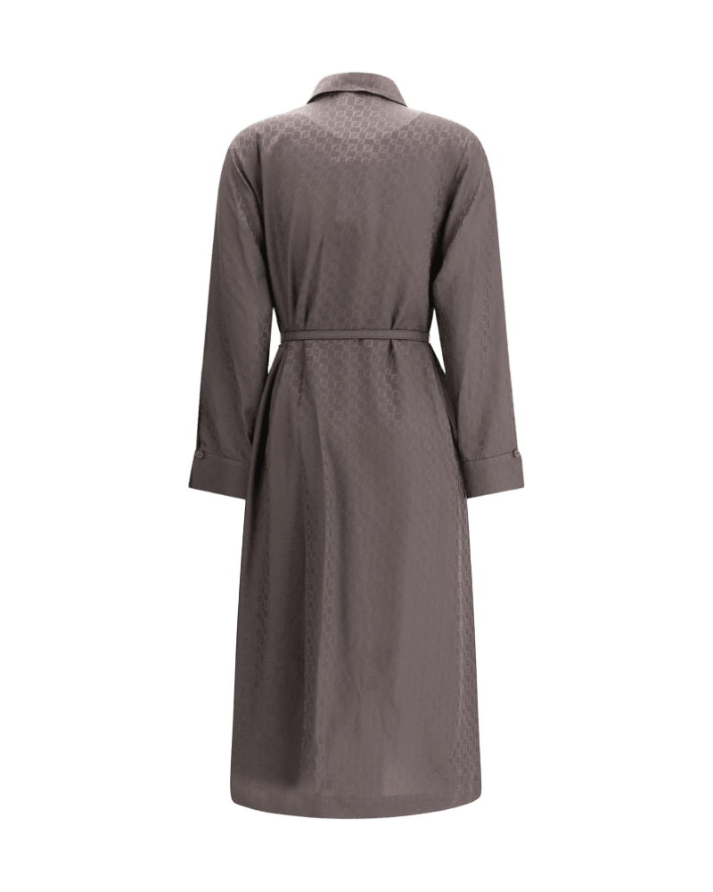 Fendi Silk Ff Jacquard Dress Glam Steals