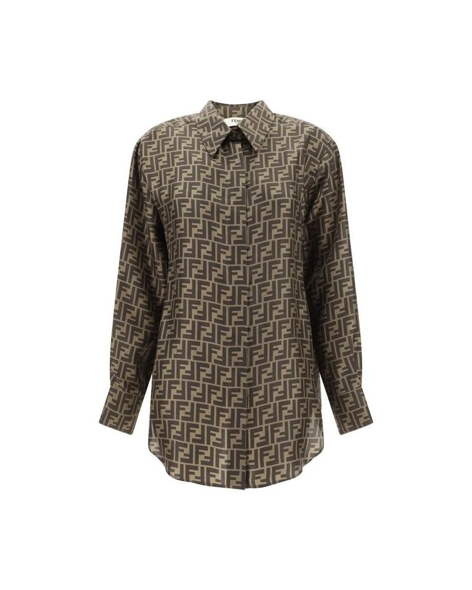 Fendi Twill Shirt Shirts
