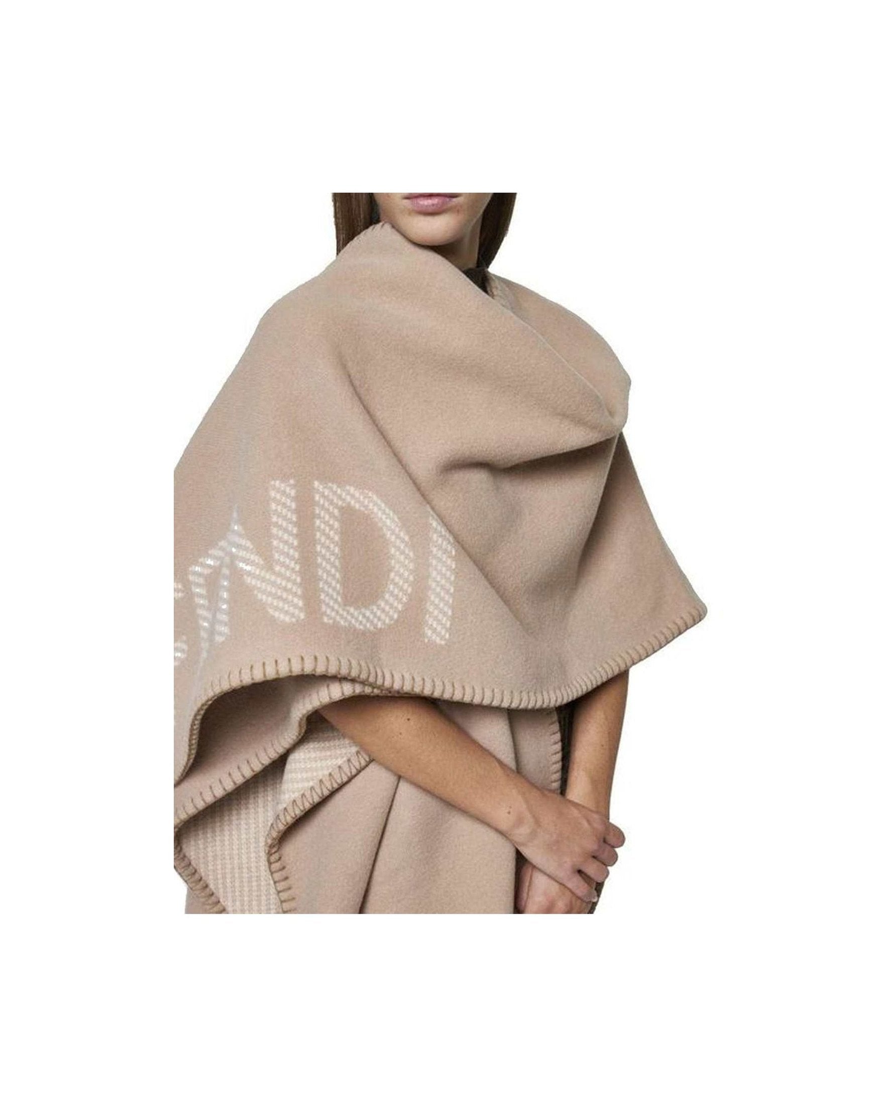 Fendi Wool And Cashmere Poncho Glam Steals