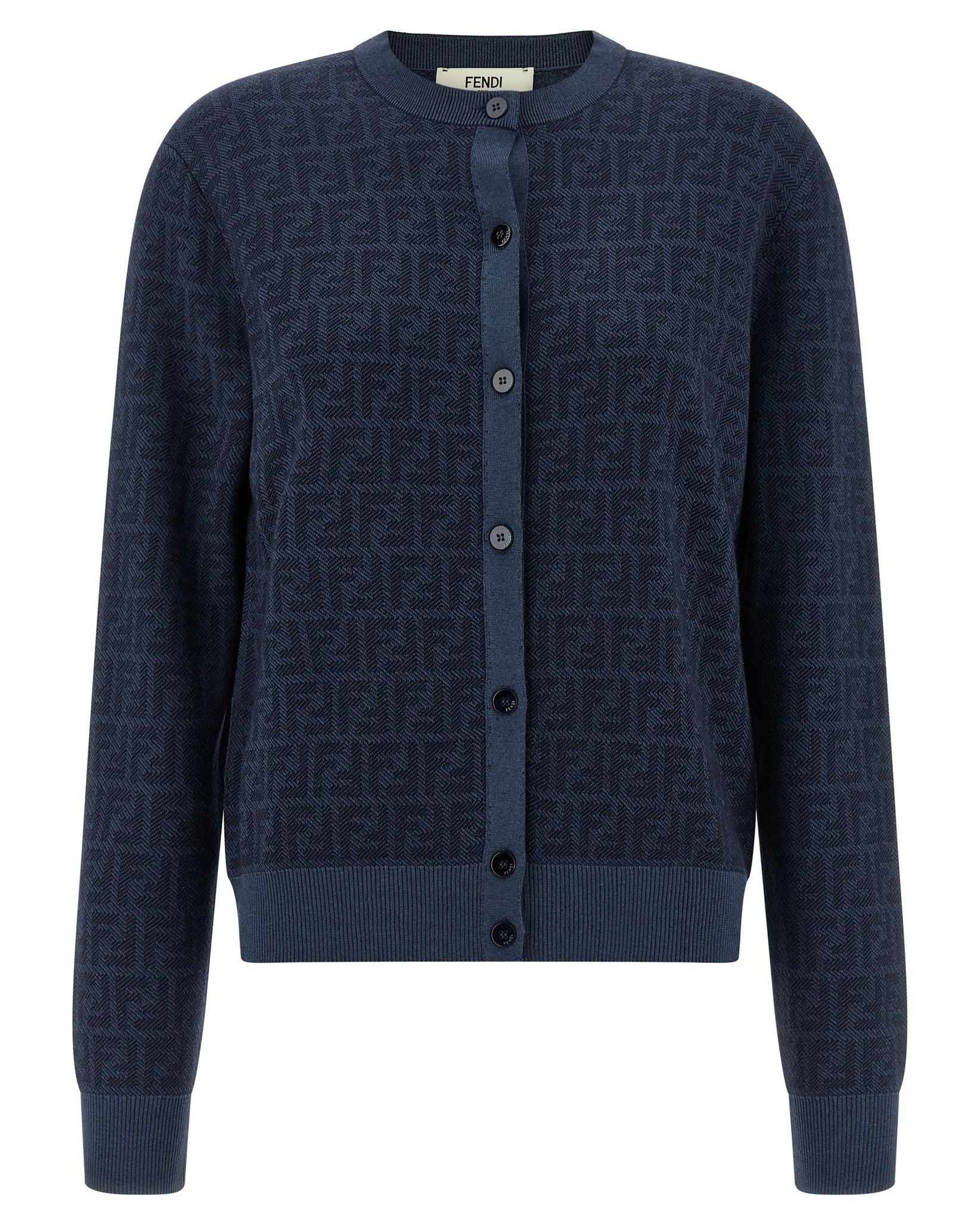 Fendi Wool Ff Cardigan Glam Steals