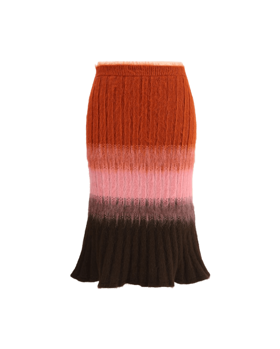 Fendi Wool Mohair and Midi Skirt Glam Steals