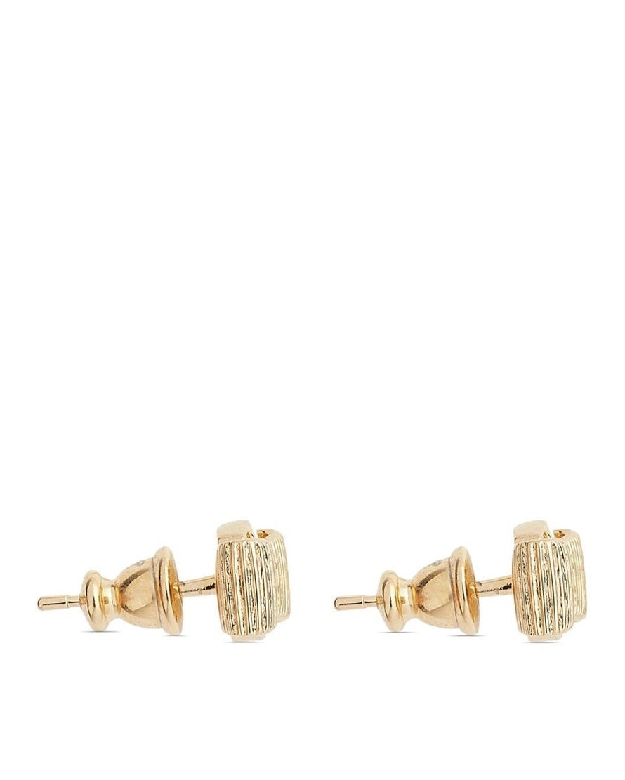 Ferragamo Bijoux Golden Earrings Glam Steals