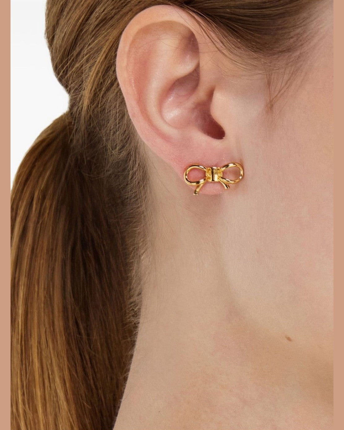 Ferragamo Bijoux Golden Earrings Jewellery