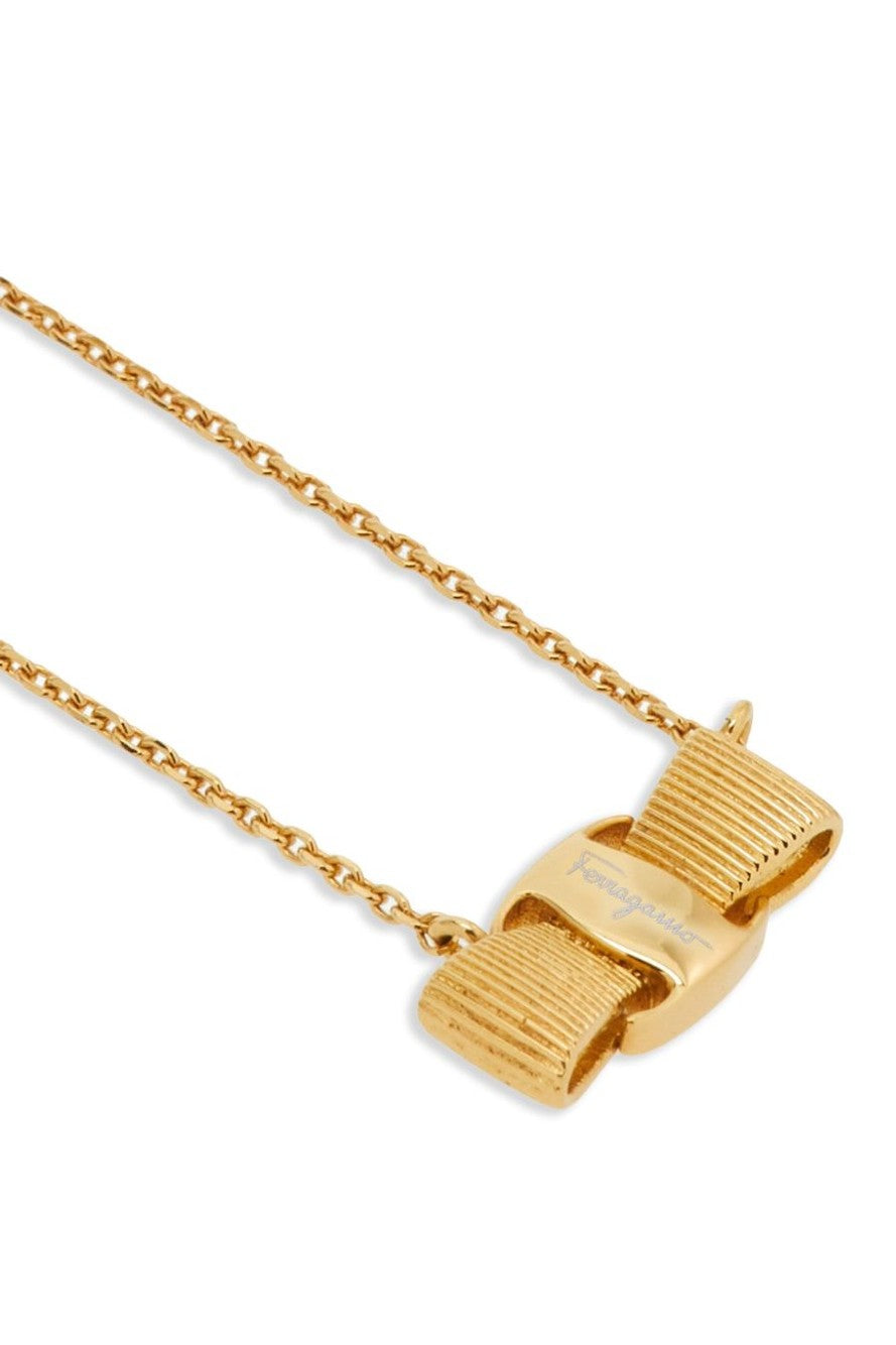 Ferragamo Bijoux Golden Necklaces Jewellery